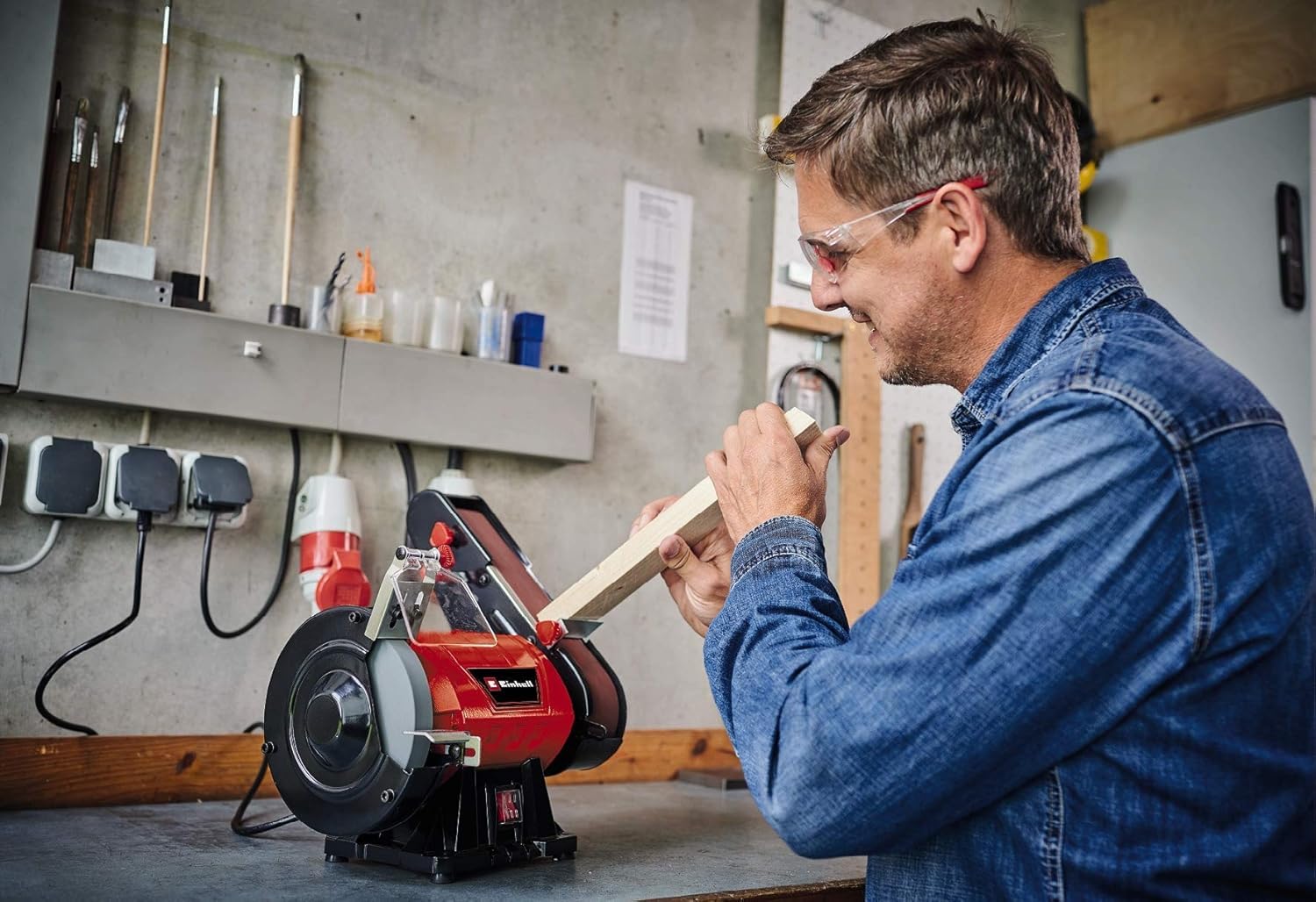 einhell-tc-us-350-lijadora-de-banda-y-disco-vertical image 3