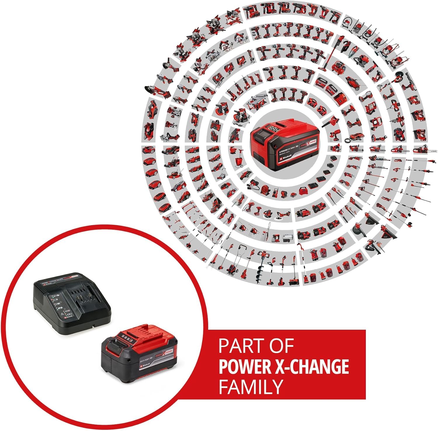original-einhell-kit-de-principiantes-bater-a-5-2-ah-y-cargador-power-x-change-1 image 3
