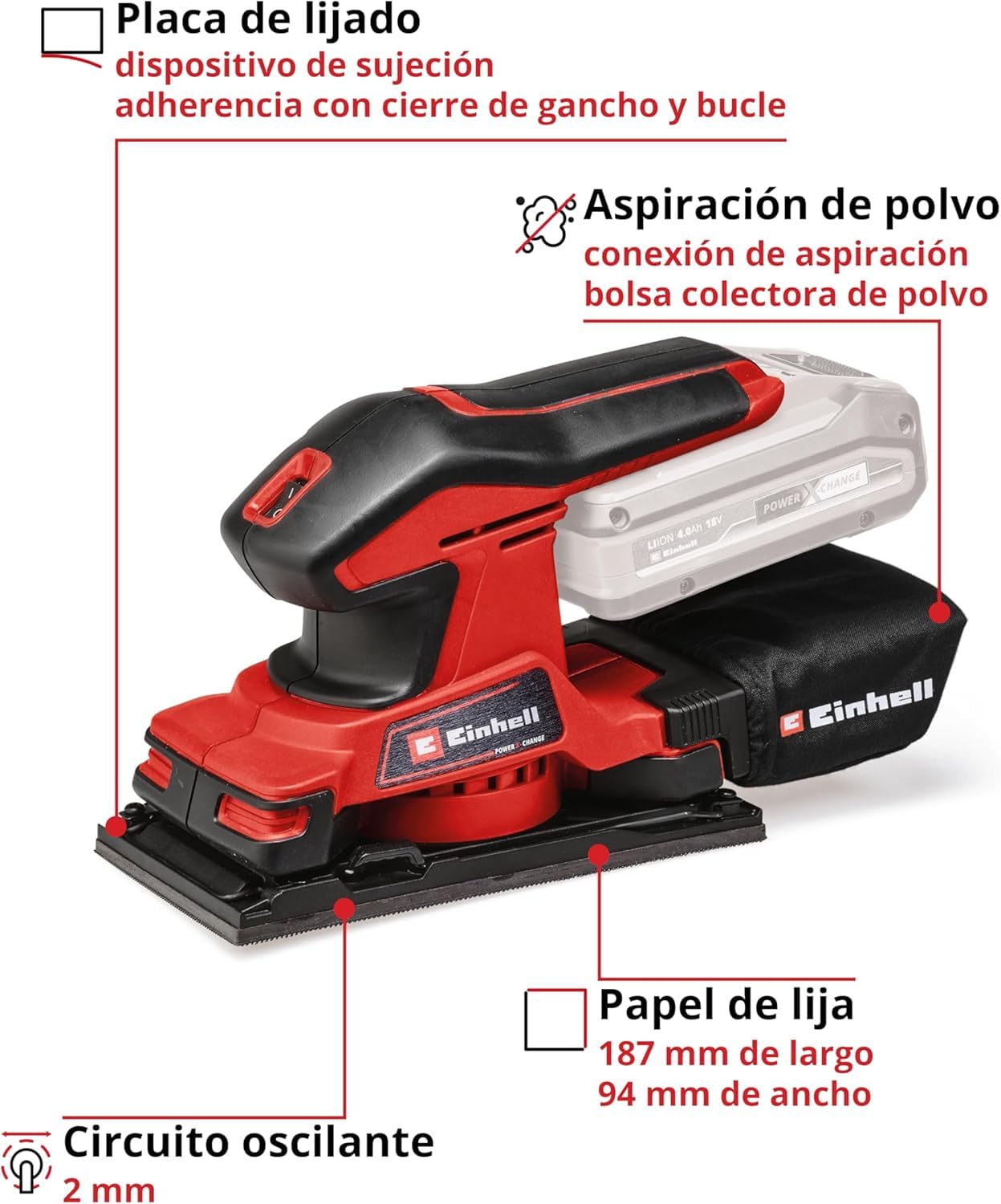 einhell-tc-os-18-187-li-solo-lijadora-orbital-18v-solo image 3
