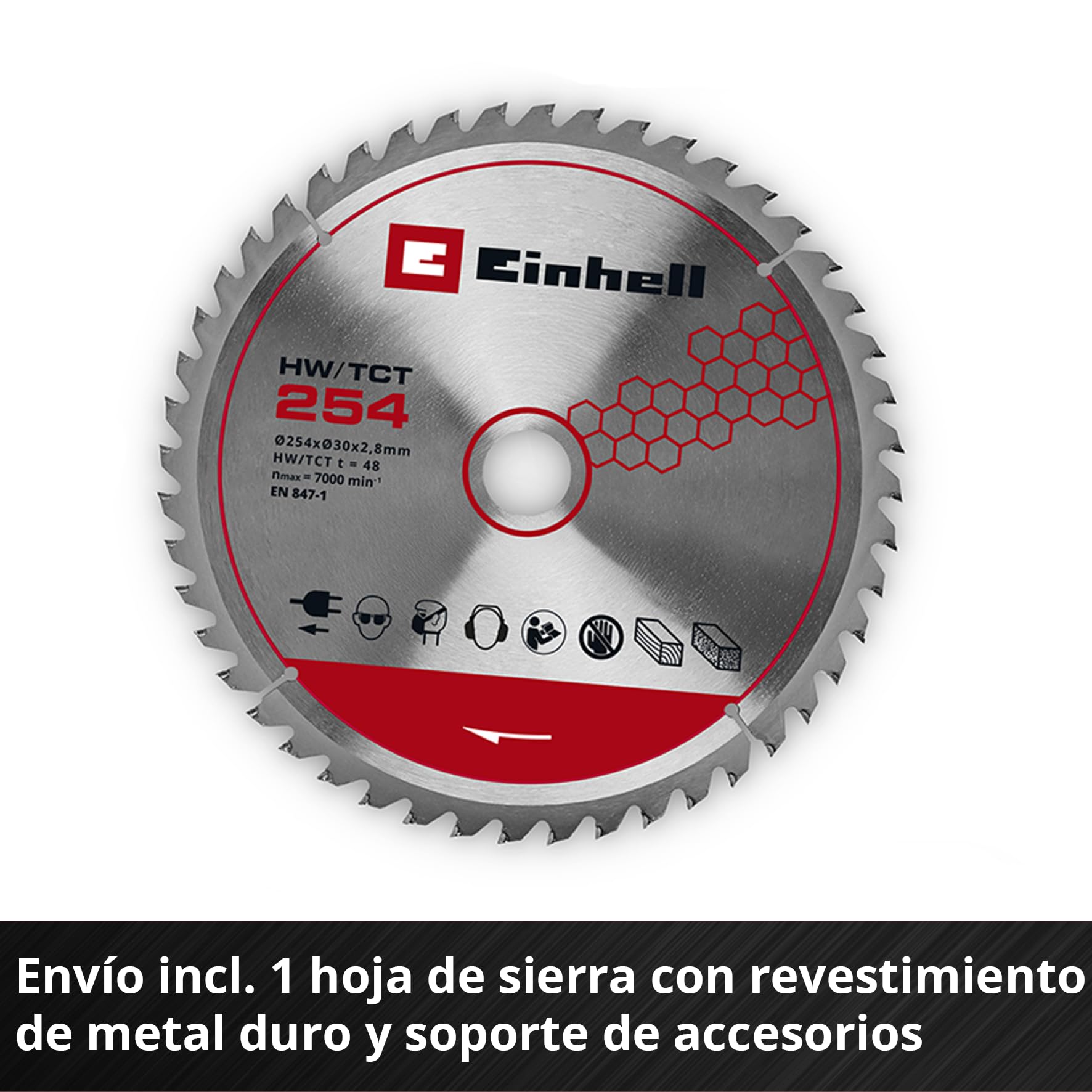 sierra-circular-de-mesa-einhell-te-ts-10-t-de-2000-w-con-hoja-de-254-mm-y-prolon image 4