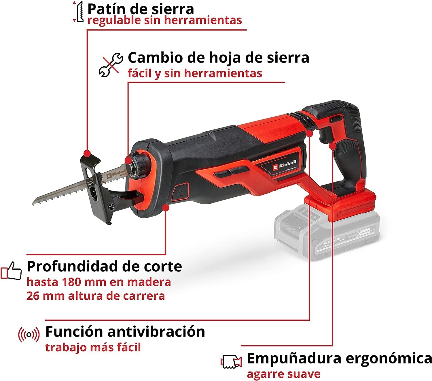 einhell-te-ap-18-26-li-solo-power-x-change-sierra-de-sable-inal-mbrica-18v-26mm- image 3