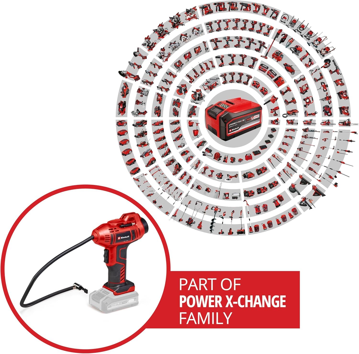 einhell-compresor-de-coche-con-bater-a-ce-cc-18-li-solo-power-x-change-18-v-11-b image 2