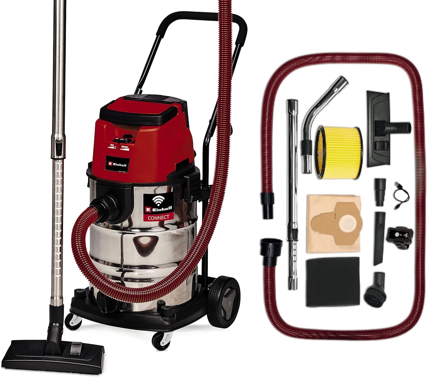 einhell-professional-tp-vc-36-30-s-auto-solo-aspirador-seco-h-medo-36v-power-x-c image 1