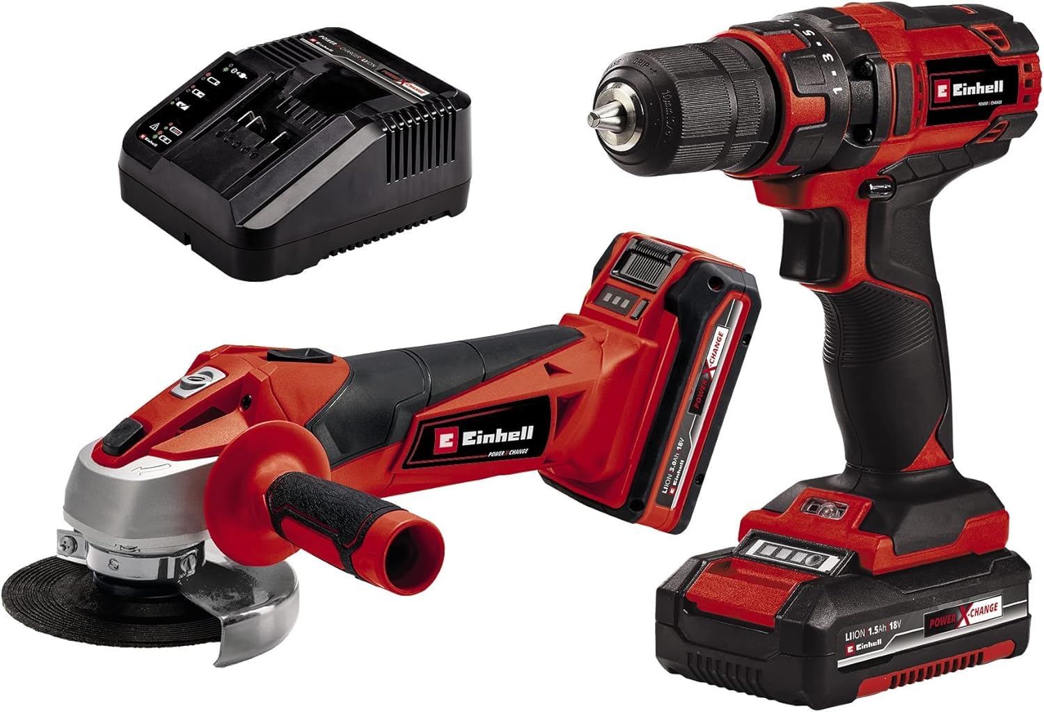 einhell-set-de-taladro-y-amoladora-inal-mbricos-tc-tk-18-li-kit-power-x-change-1 image 1