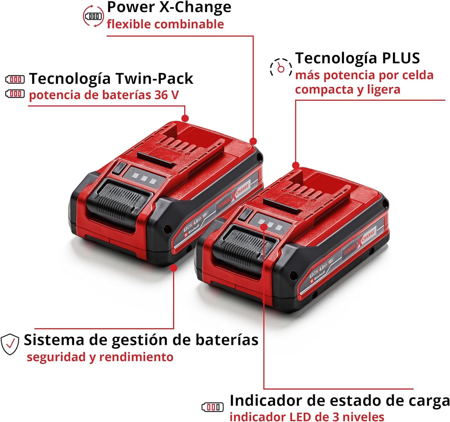 einhell-power-x-change-plus-bater-a-4-ah-twin-pack-18-v-2-uds-iones-de-litio-uni image 4