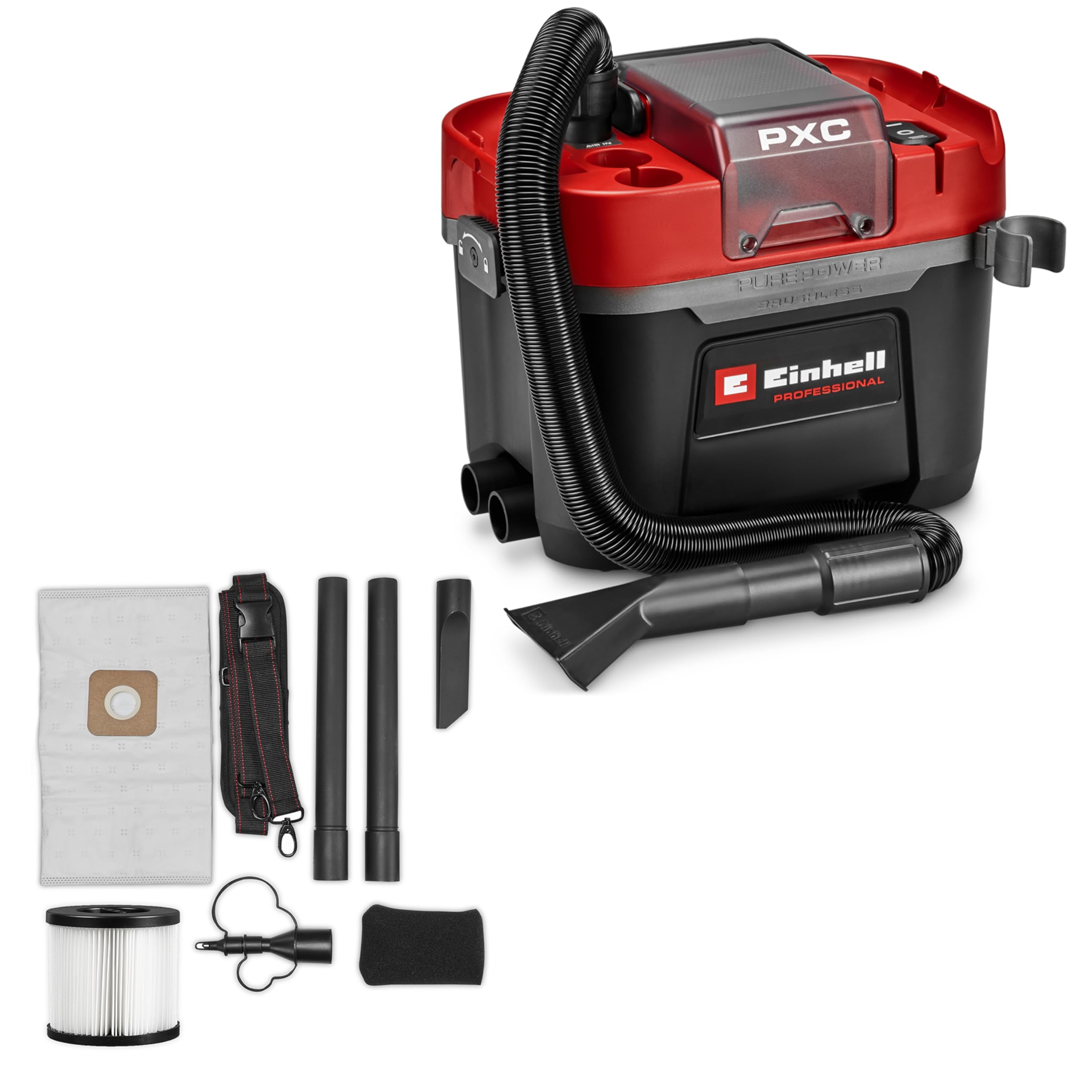 einhell-professional-aspirador-seco-y-h-medo-a-bater-a-tp-vc-18-li-bl-l-solo-10l image 1