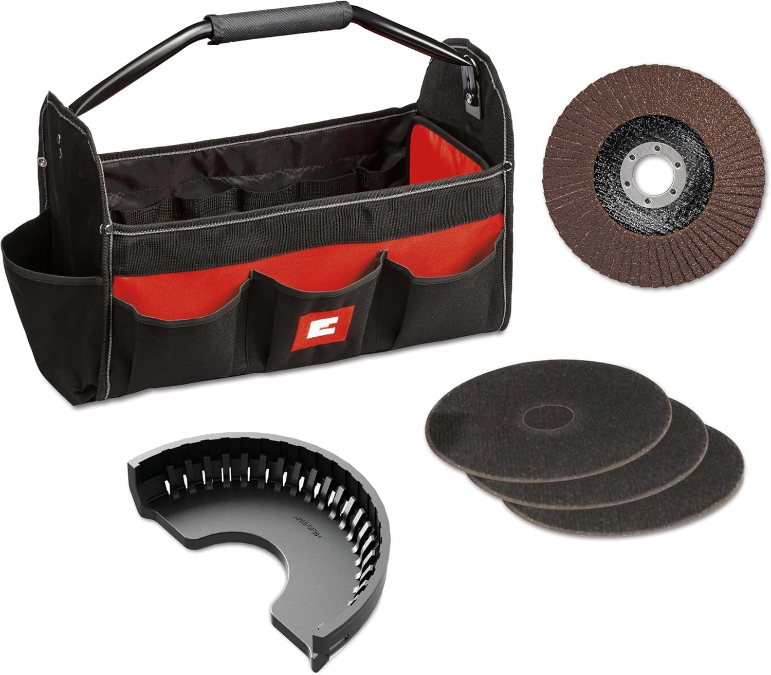 einhell-amoladora-angular-tc-ag-125-850-kit-850w-12000rpm-incl-3-discos-de-corte image 2