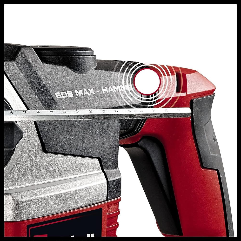 einhell-te-rh-38-3f-martillo-perforador-sds-max-1050w-9j-38mm-en-hormig-n-cincel image 4