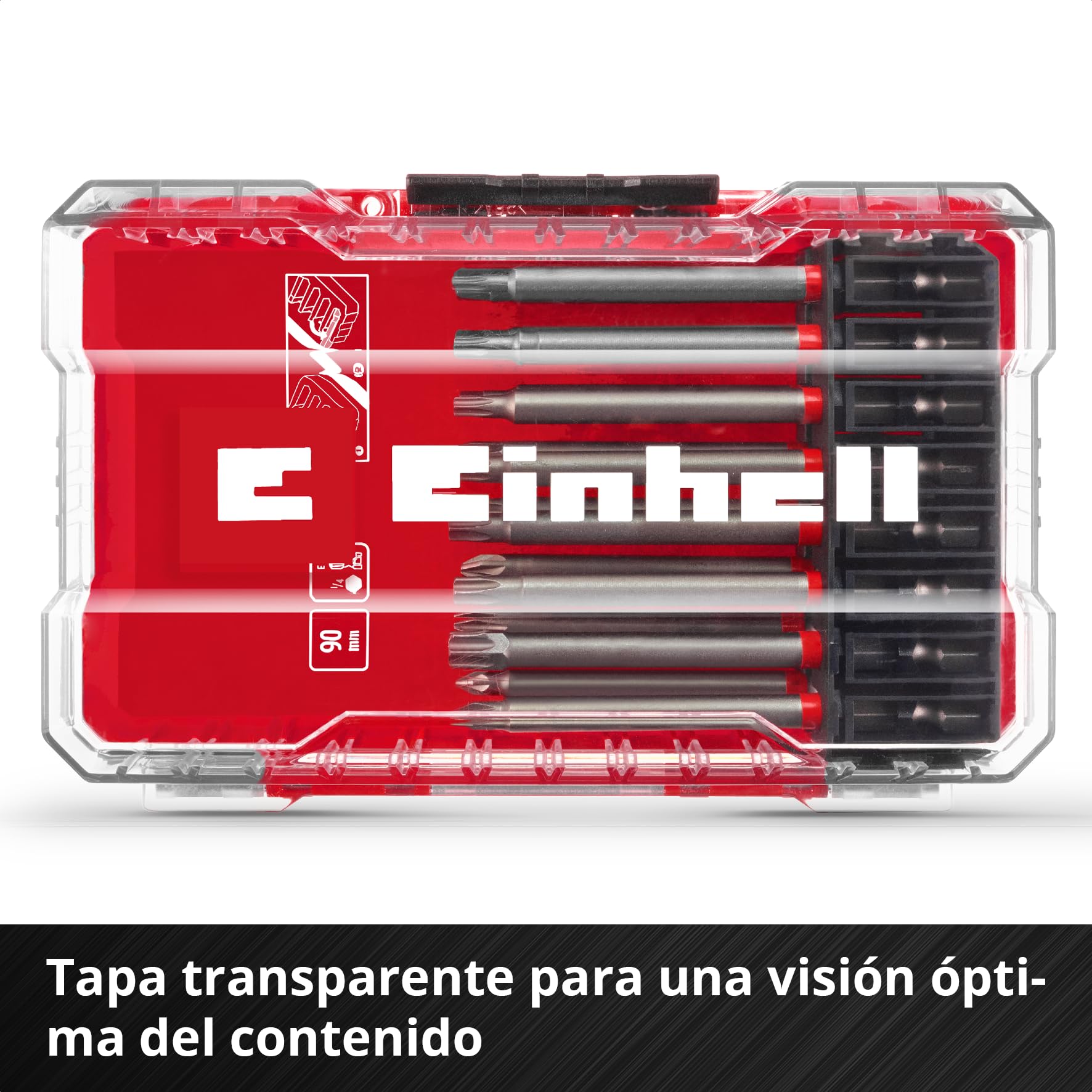 einhell-m-case-16-juego-de-puntas-de-90mm-con-acero-s2-y-eje-6-3-caja-de-almacen image 4