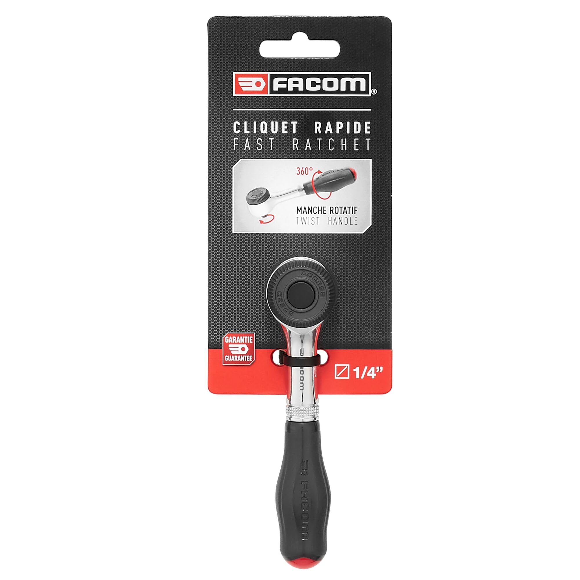 facom-r-360pb-trinquete-1-4-con-mango-rotativo-60-dientes image 1