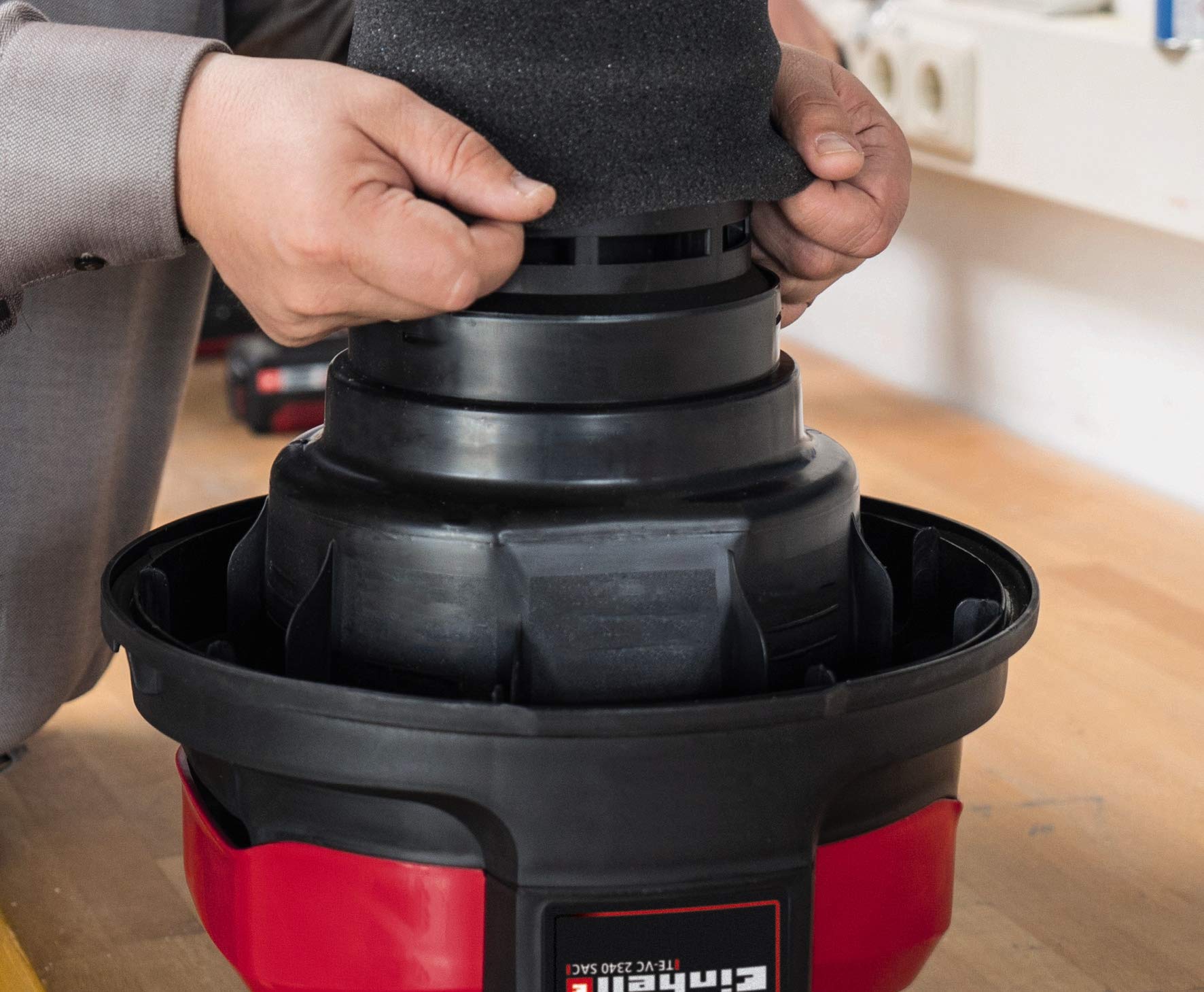 einhell-filtros-de-esponja-duo-inox-paquete-de-5-repuesto-compatible-para-aspira image 2