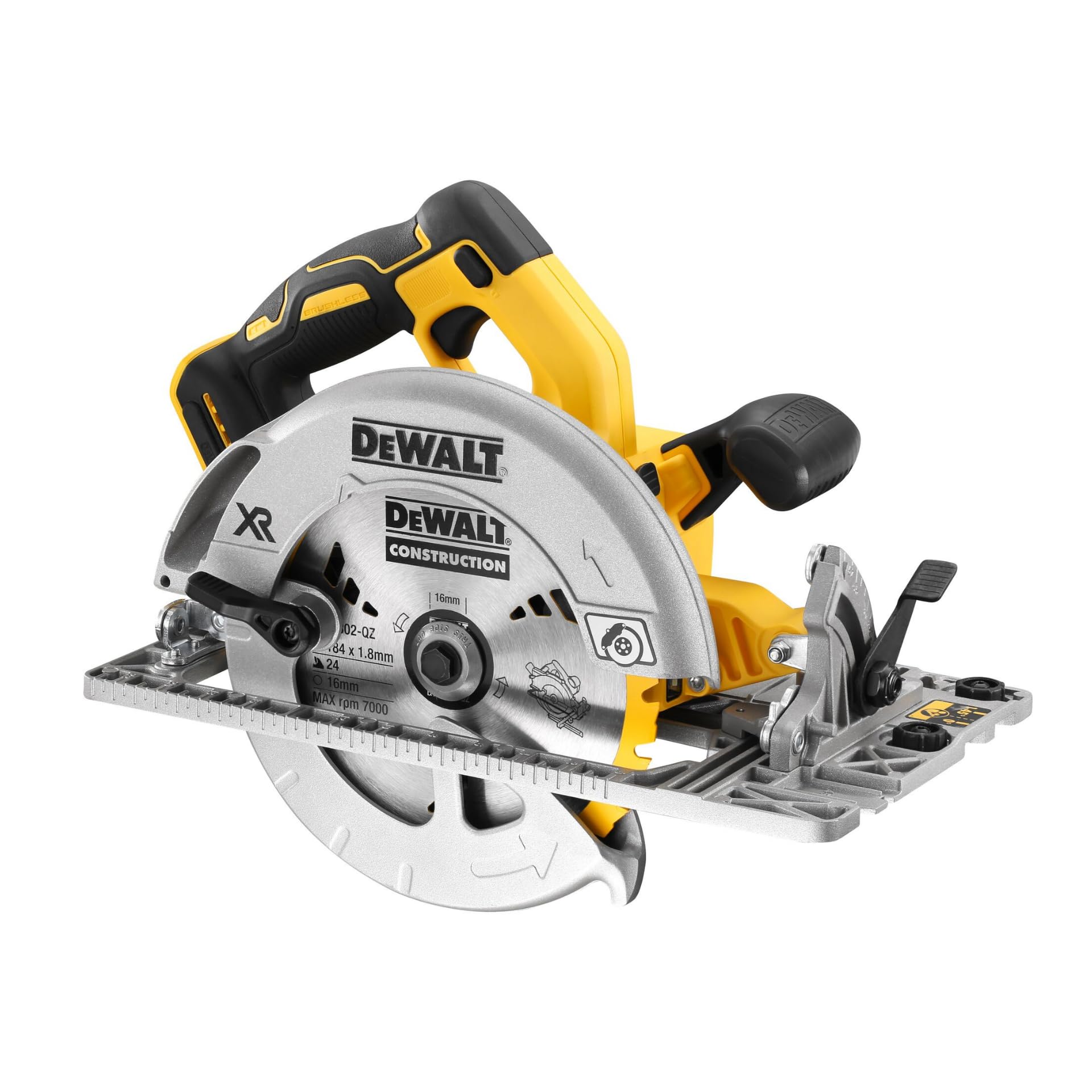 dewalt-dcs572nt-xj-sierra-circular-sin-escobillas-xr-18v-con-hoja-184mm-corte-58 image 1