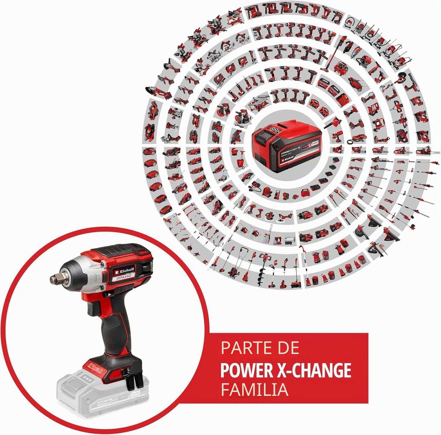 einhell-atornillador-de-impacto-impaxxo-18-230-power-x-change-18-v-230-nm-motor- image 2