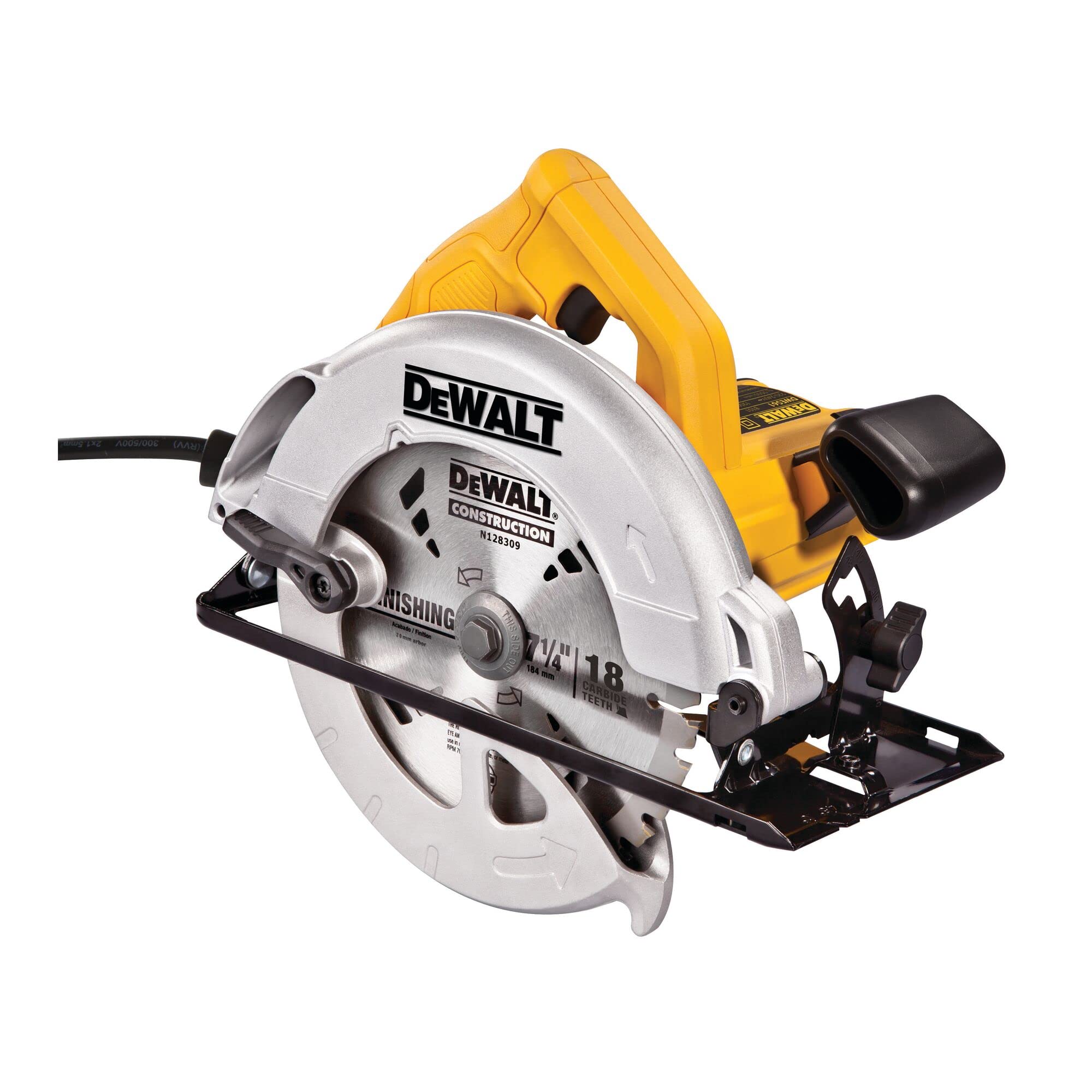 dewalt-dwe560-qs-sierra-circular-1350w-disco-184mm-profundidad-65mm-compacta-y-l image 1