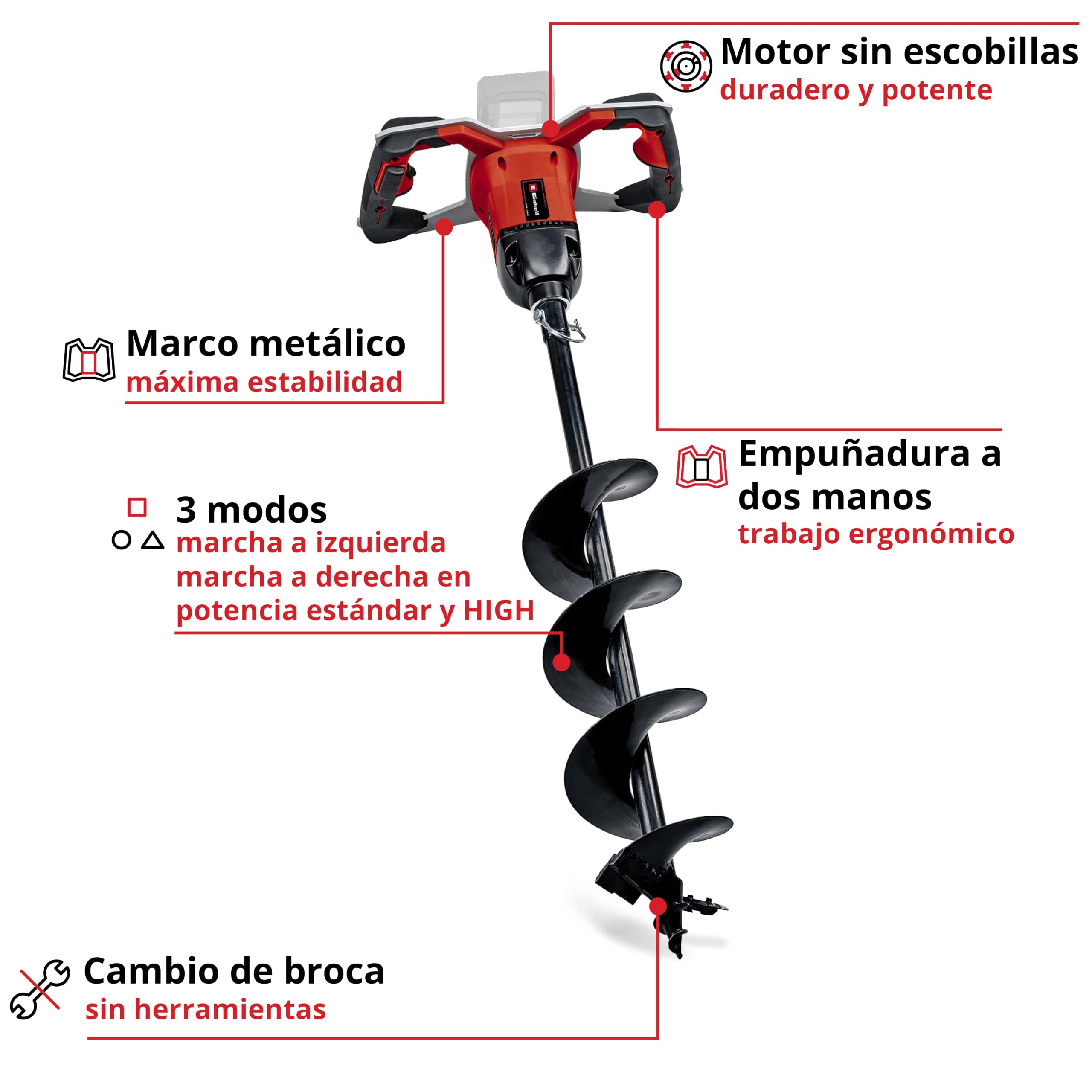 einhell-professional-gp-ea-18-150-li-bl-solo-barrena-de-tierra-a-bater-a image 3
