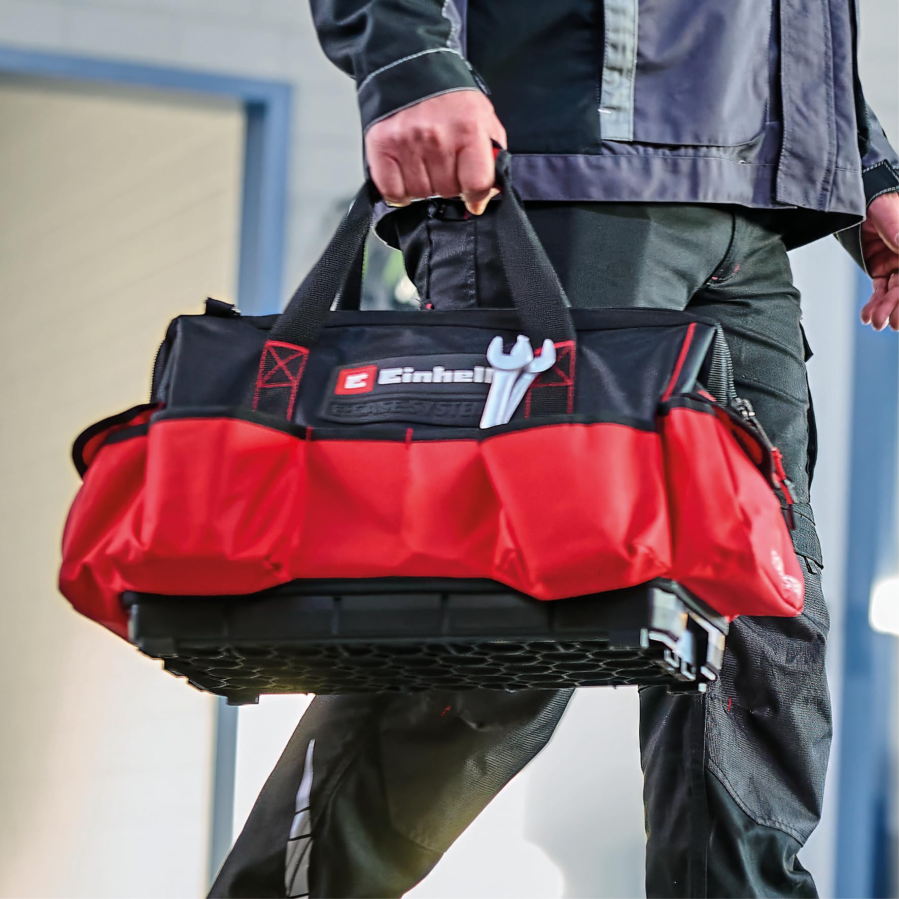 einhell-bolsa-e-case-m-x-30-kg-apilable-bloqueable-combinable-con-el-sistema-e-c image 5