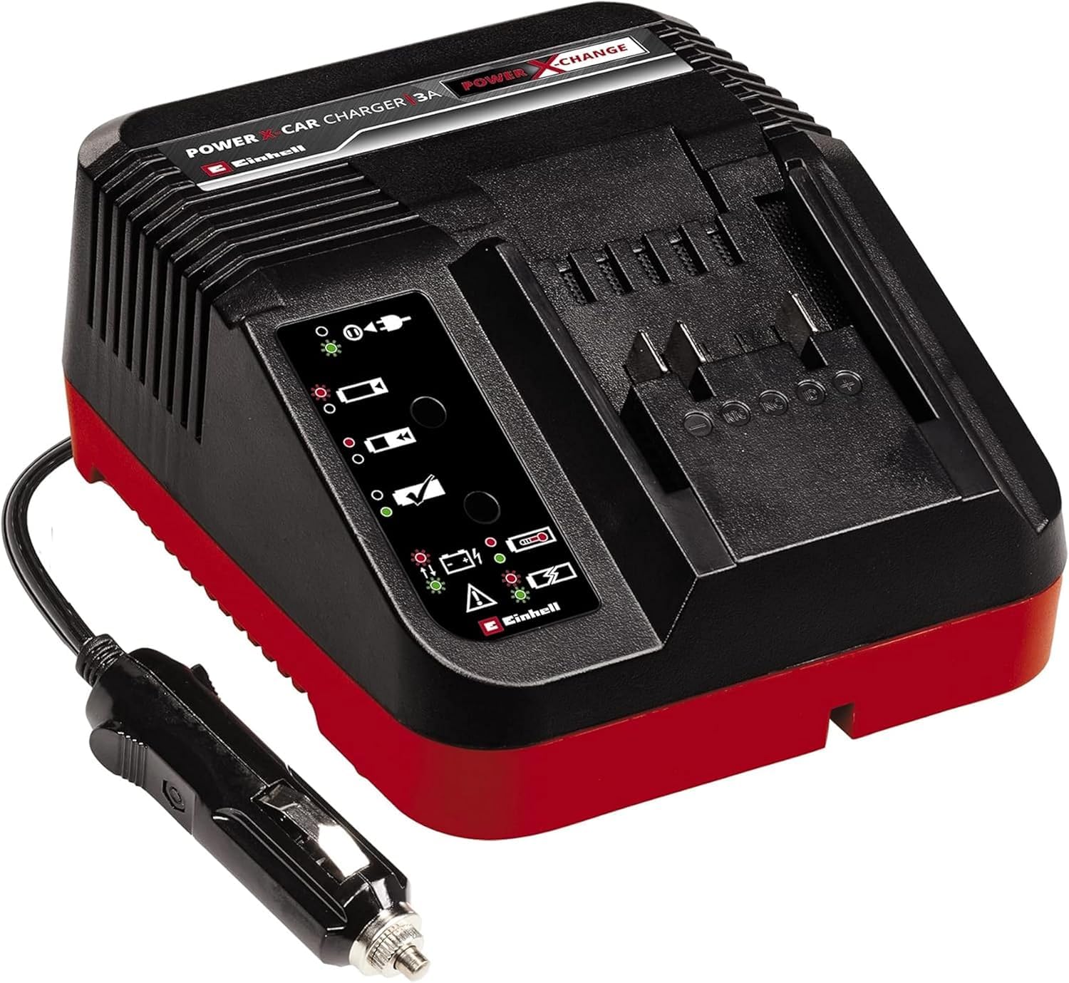 einhell-power-x-car-3a-cargador-para-coche-12v-compatible-con-bater-as-power-x-c image 1