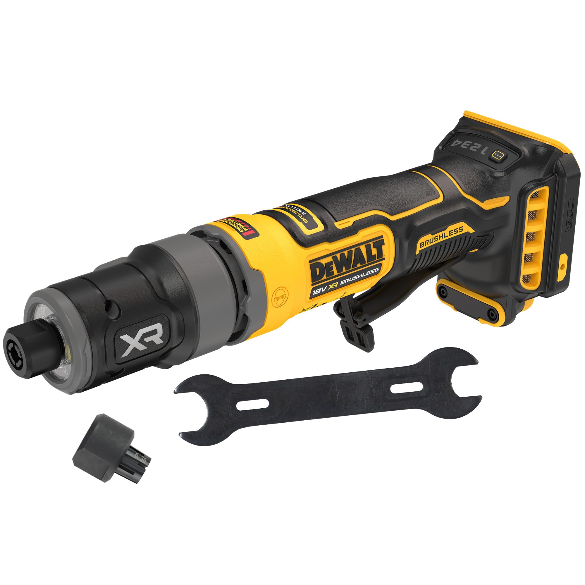 dewalt-amoladora-recta-compacta-brushless-18v-xr-dcg420n-xj-solo-cuerpo image 1