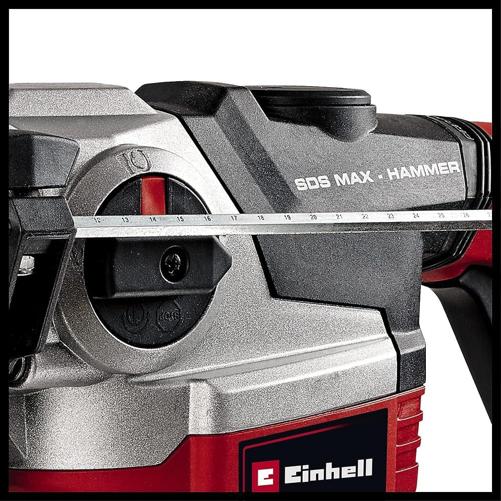 einhell-te-rh-38-3f-martillo-perforador-sds-max-1050w-9j-38mm-en-hormig-n-cincel image 7