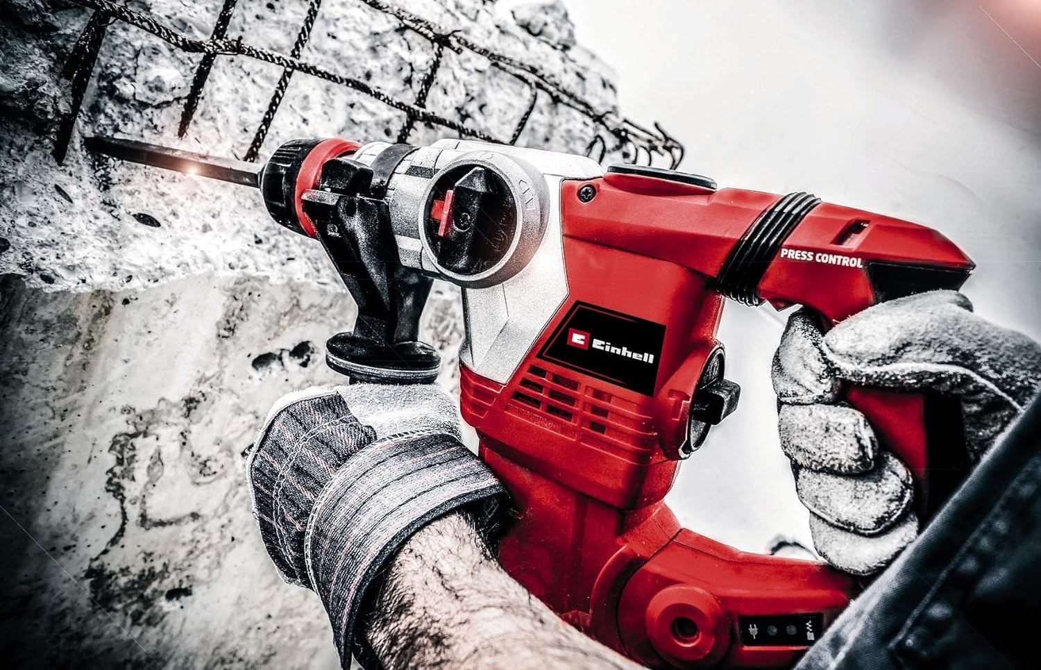 einhell-martillo-perforador-te-rh-1250-5j-sds-plus-1250w-con-4-funciones-incluye image 4