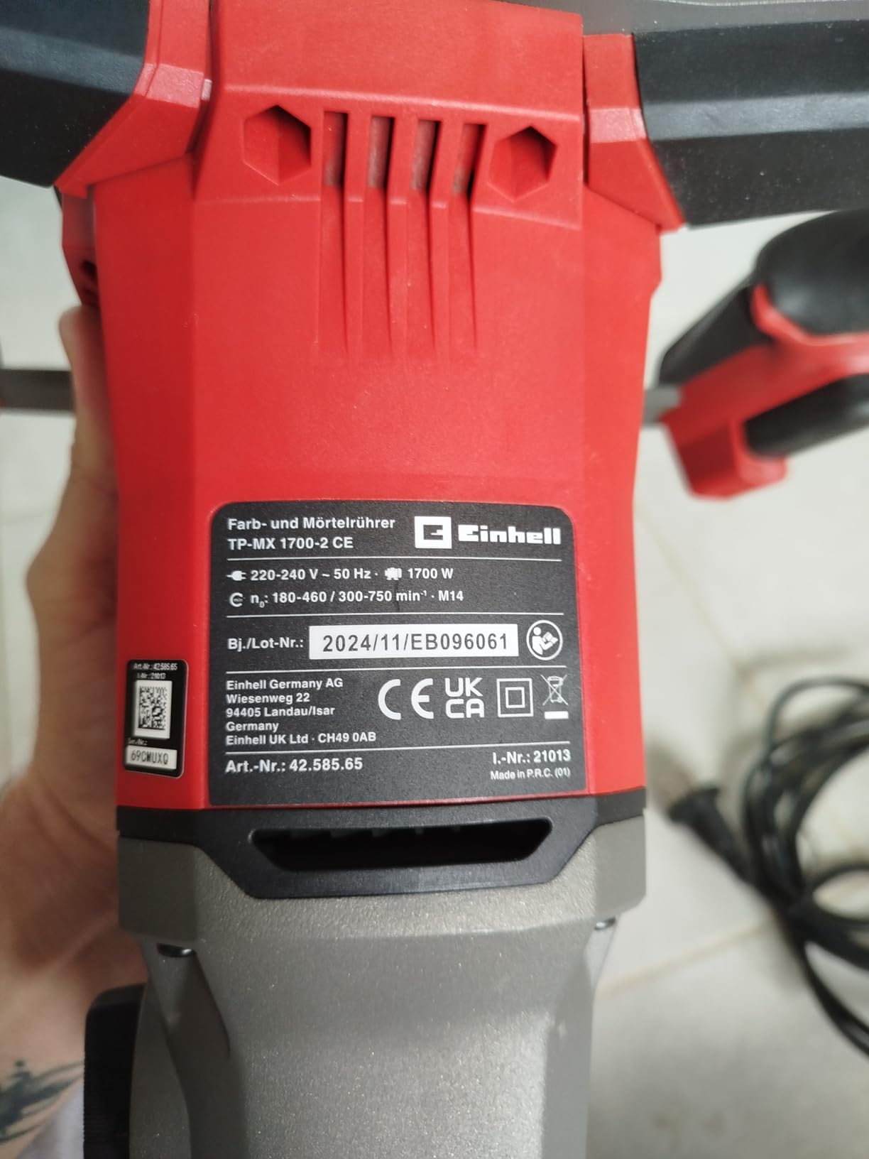 Ideal para obra