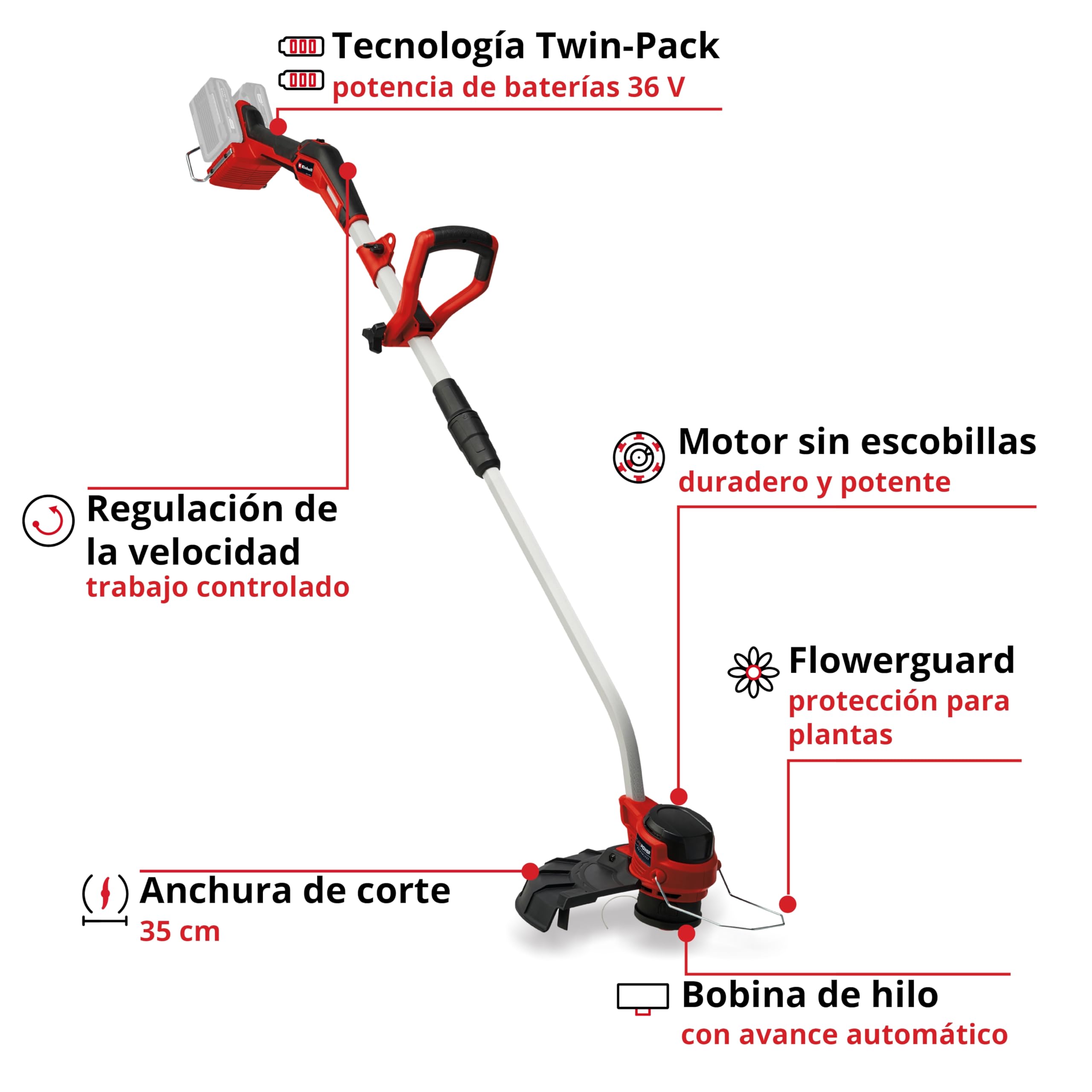 einhell-professional-recortadora-de-c-sped-a-bater-a-gp-ct-36-35-li-bl-solo-powe image 3