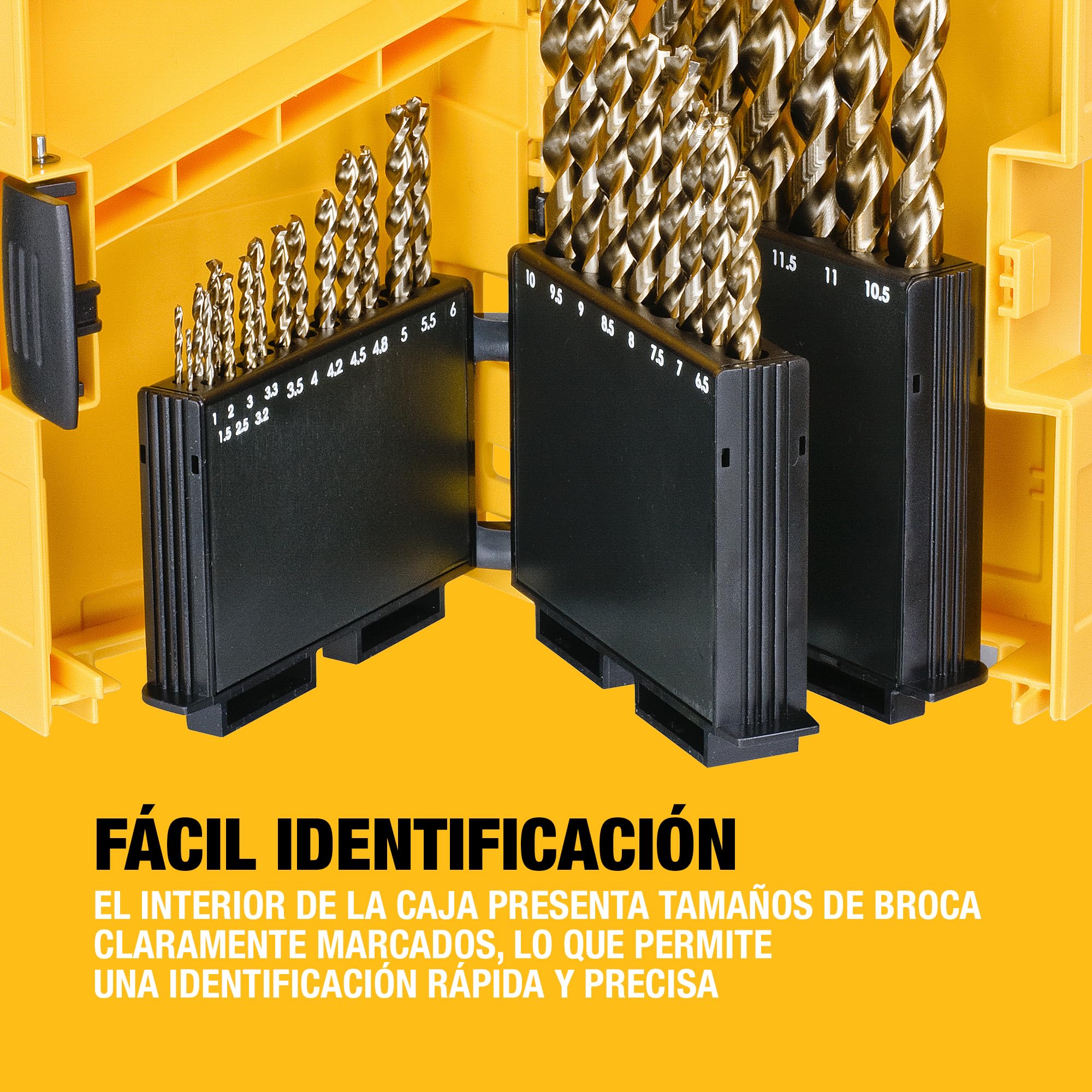 dewalt-set-de-brocas-para-metal-extreme-2-hss-g-29-piezas-dt7926-xj image 6
