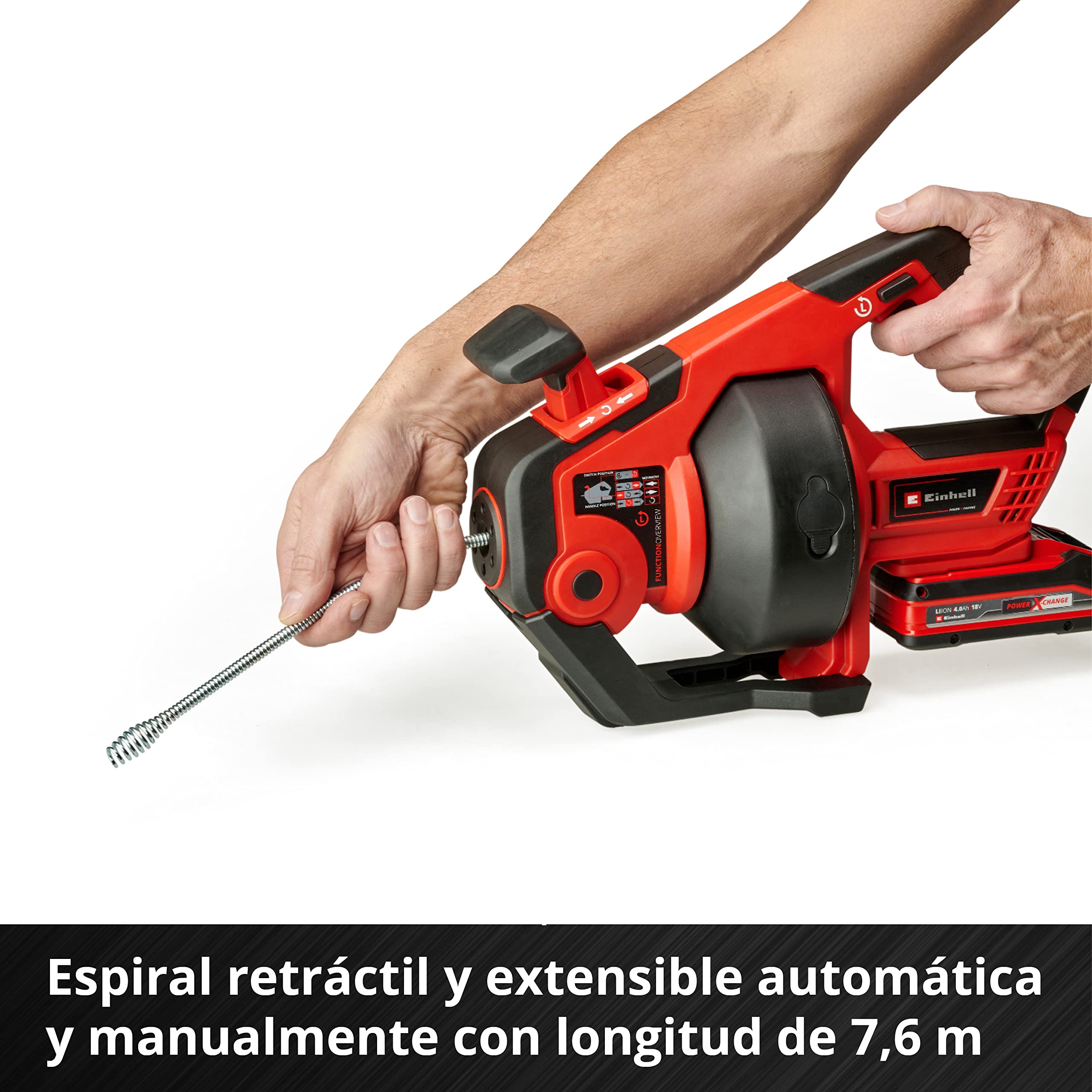 einhell-te-da-18-760-li-solo-limpiador-de-tubos-a-bater-a-18v-pxc image 6