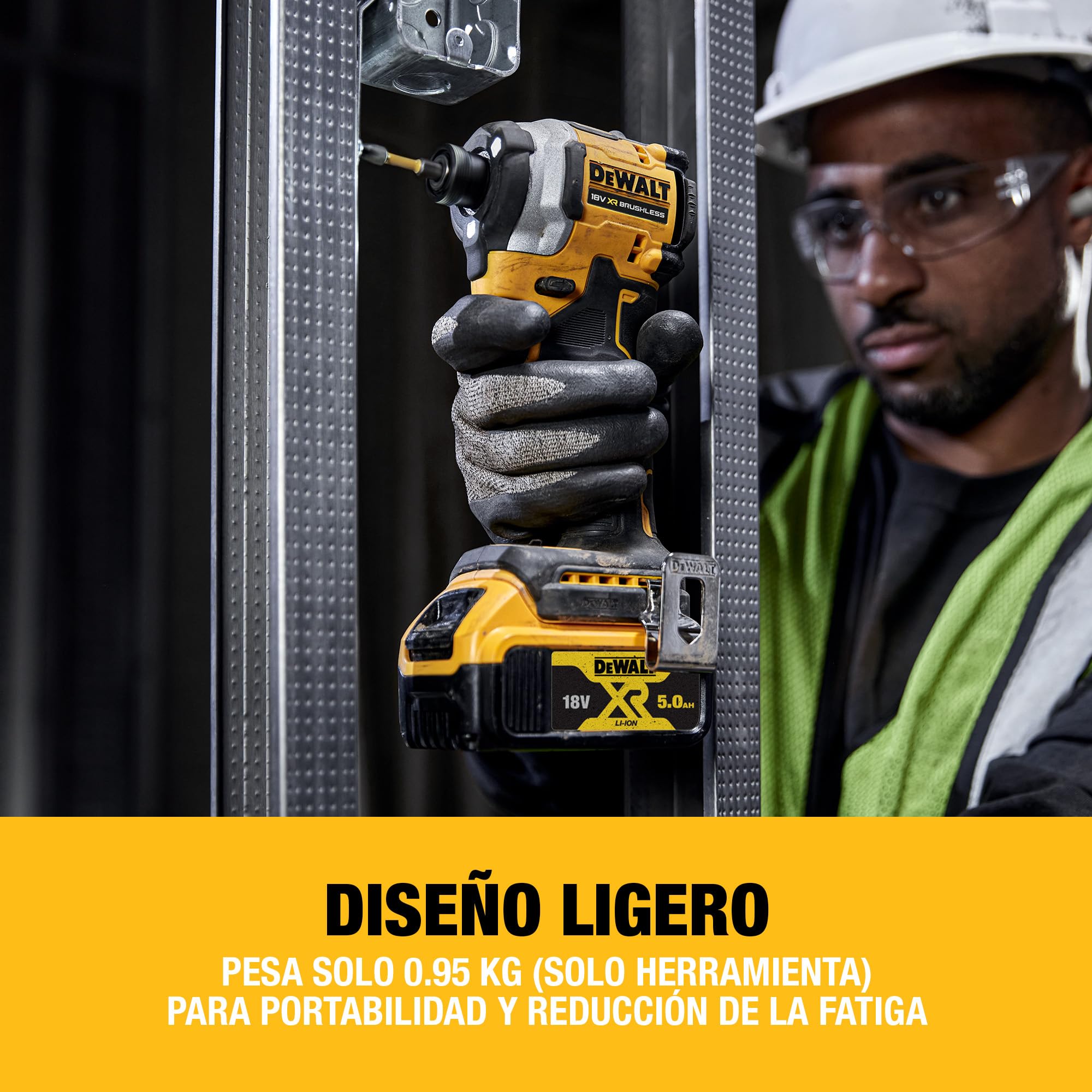 dewalt-atornillador-de-impacto-compacto-brushless-18v-xr-dcf850n-xj-205nm-101mm- image 7