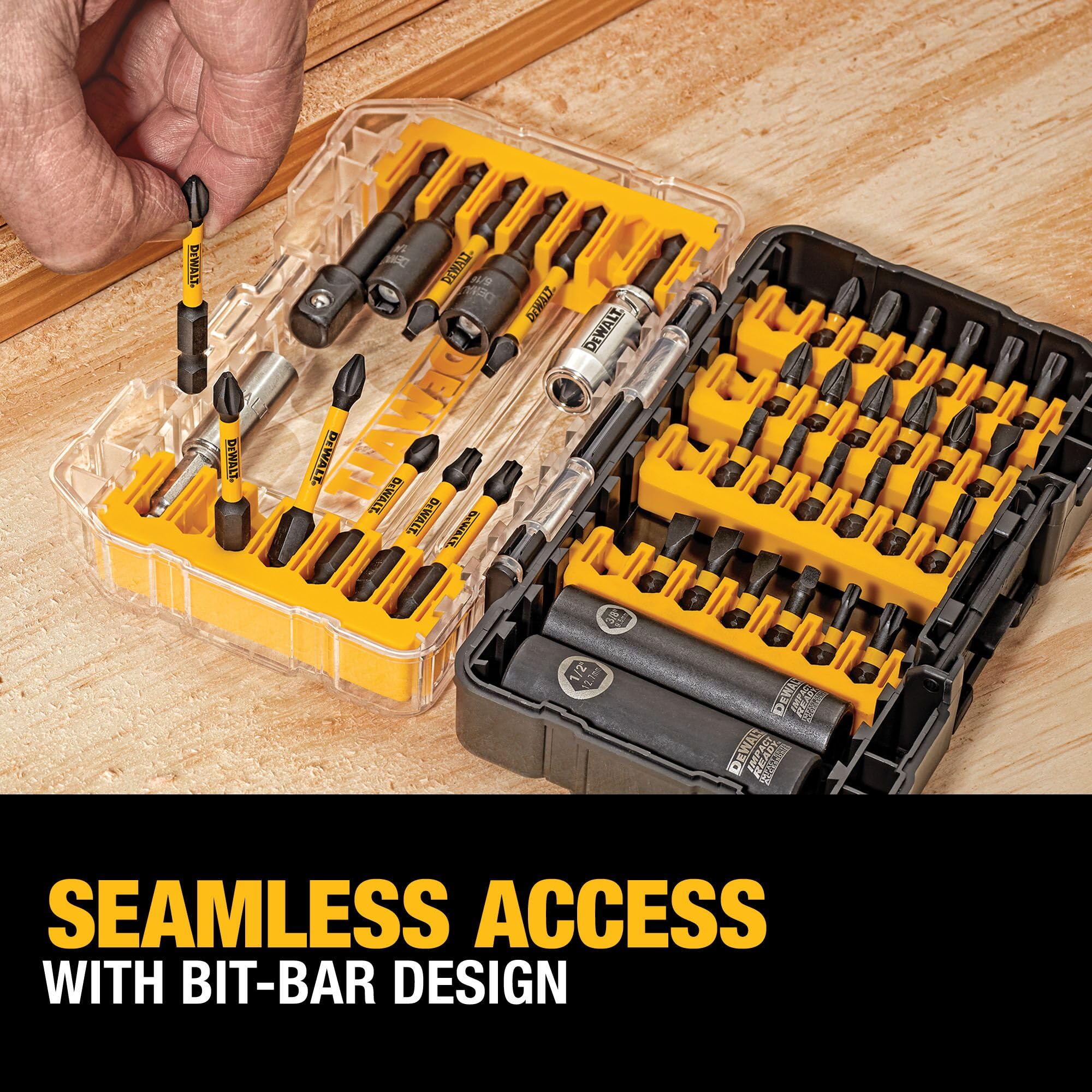 dewalt-dwa2t40ir-juego-de-puntas-de-atornillado-impact-ready-flextorq-40-piezas image 5