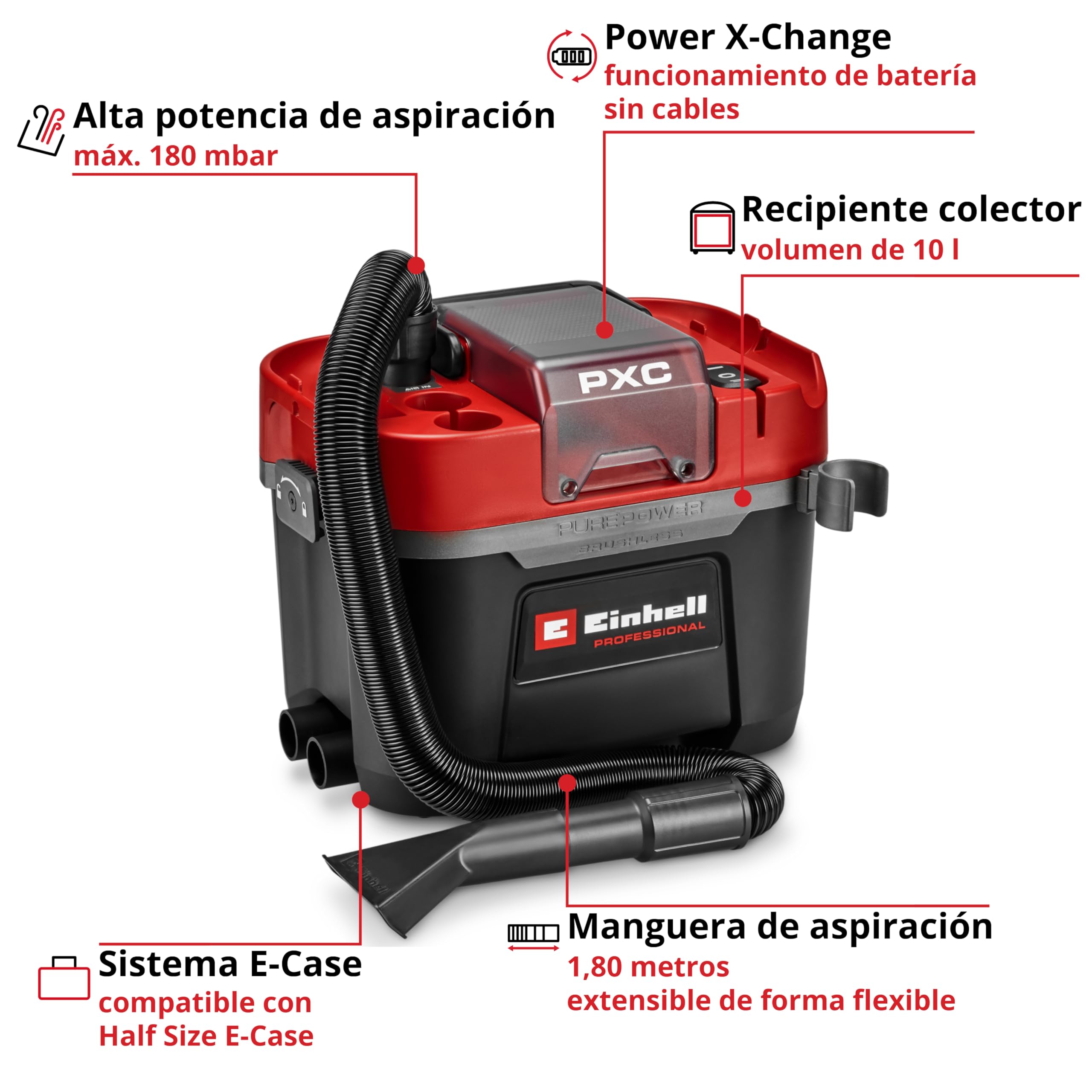 einhell-professional-aspirador-seco-y-h-medo-a-bater-a-tp-vc-18-li-bl-l-solo-10l image 3