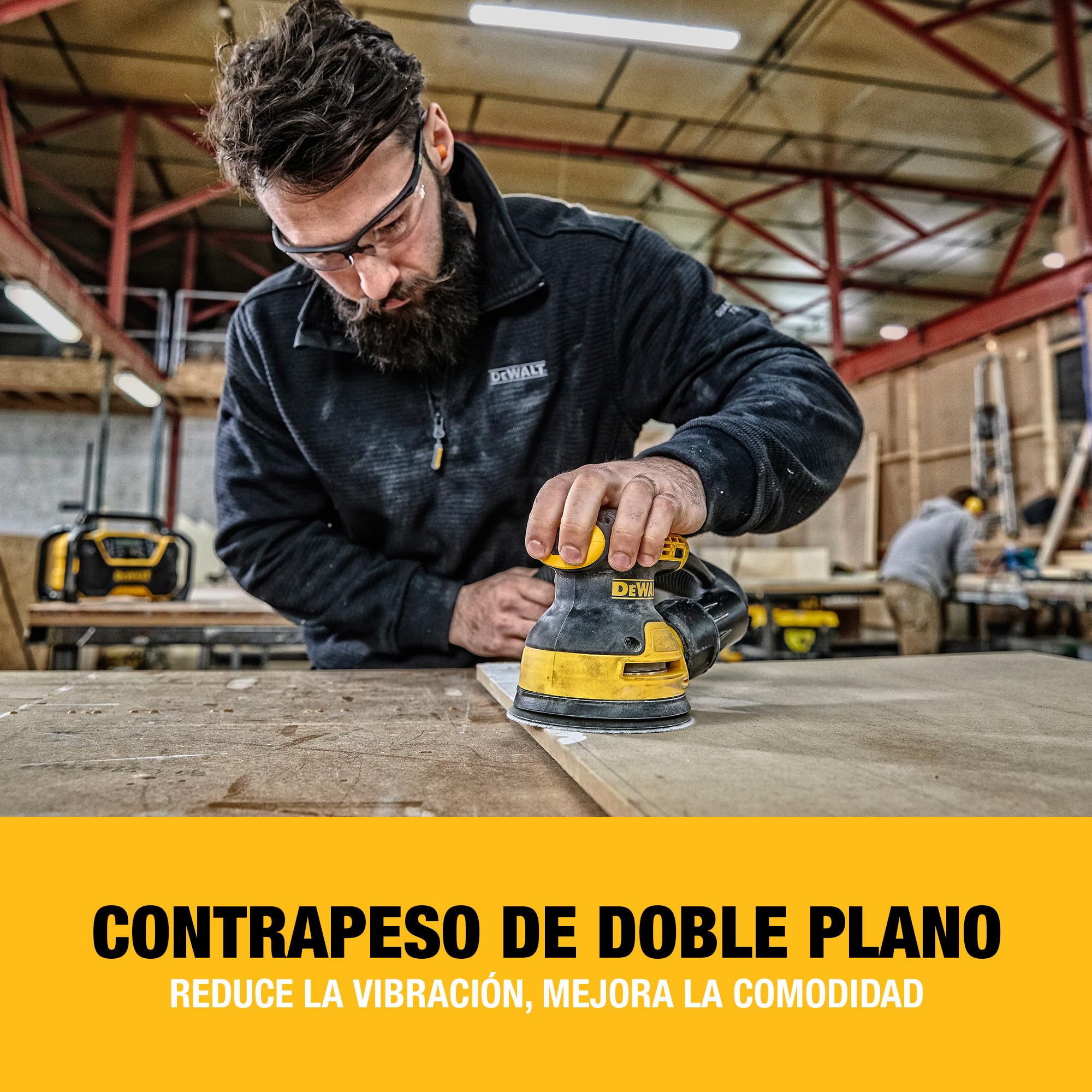 dewalt-lijadora-rotorbital-dwe6423-qs-280w-125mm-velocidad-variable-baja-vibraci image 5