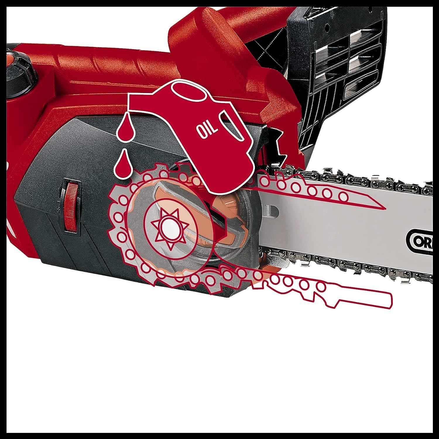 einhell-motosierra-el-ctrica-ge-ec-2240-2200w-37-5cm-cadena-oregon image 6