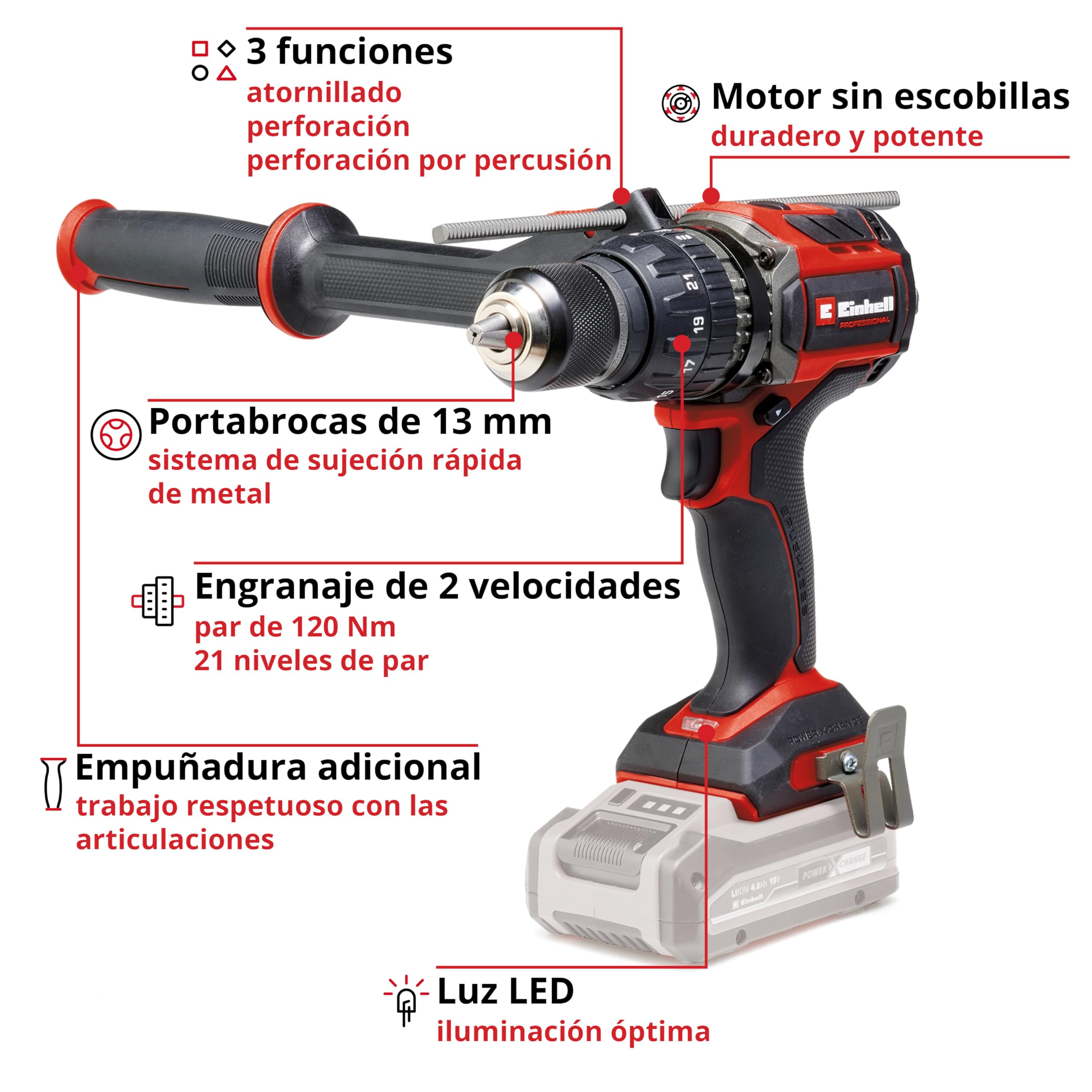 einhell-professional-tp-cd-18-120-li-i-bl-taladro-percutor-inal-mbrico-18v-sin-e image 3