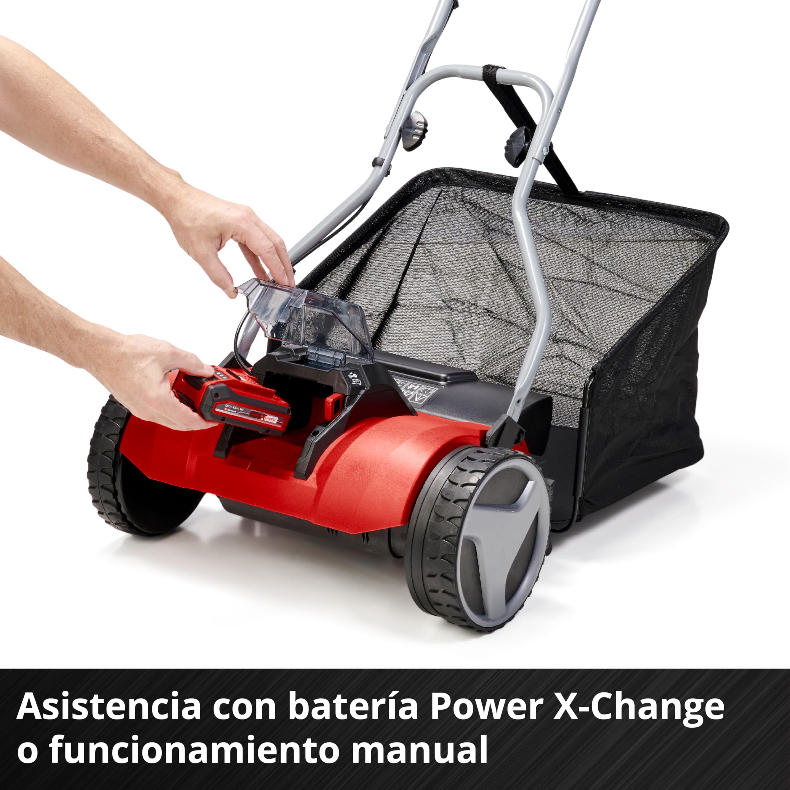 einhell-cortac-sped-a-bater-a-ge-hm-18-38-li-solo-pxc-18v-5-cuchillas-de-acero image 8