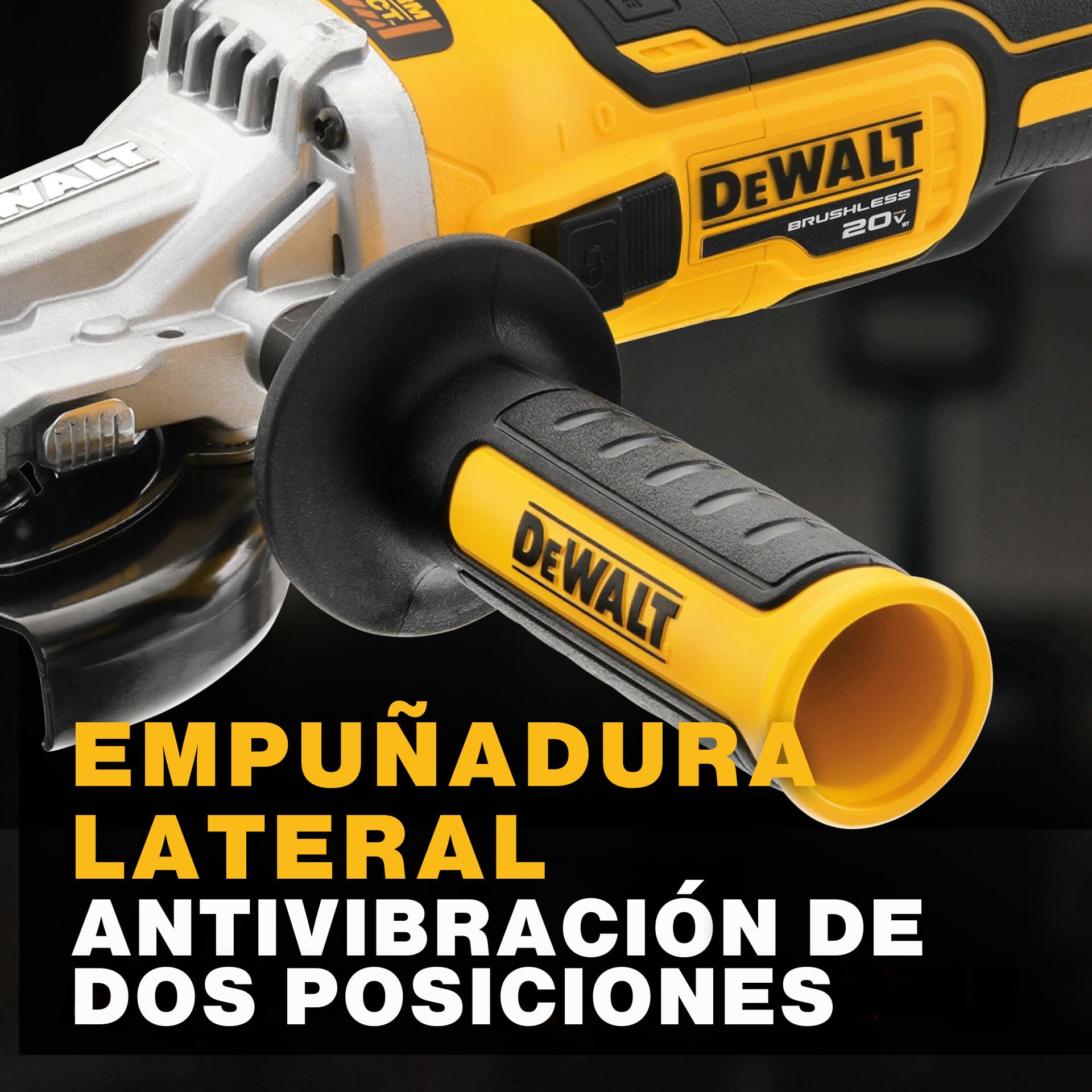 dewalt-amoladora-angular-inal-mbrica-18v-xr-sin-escobillas-cabeza-plana-125-mm-d image 5