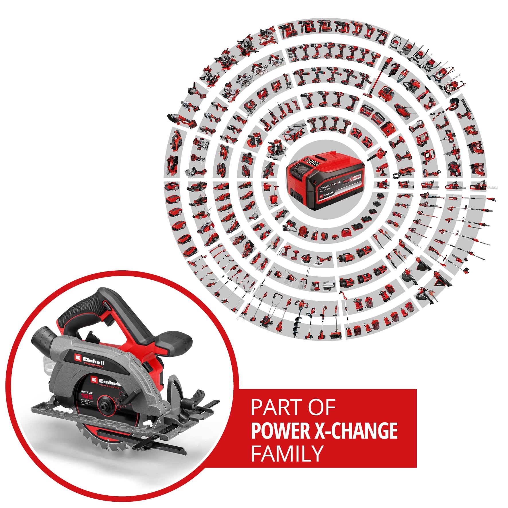 einhell-professional-sierra-circular-inal-mbrica-tp-cs-18-165-li-bl-solo-18v-sin image 2