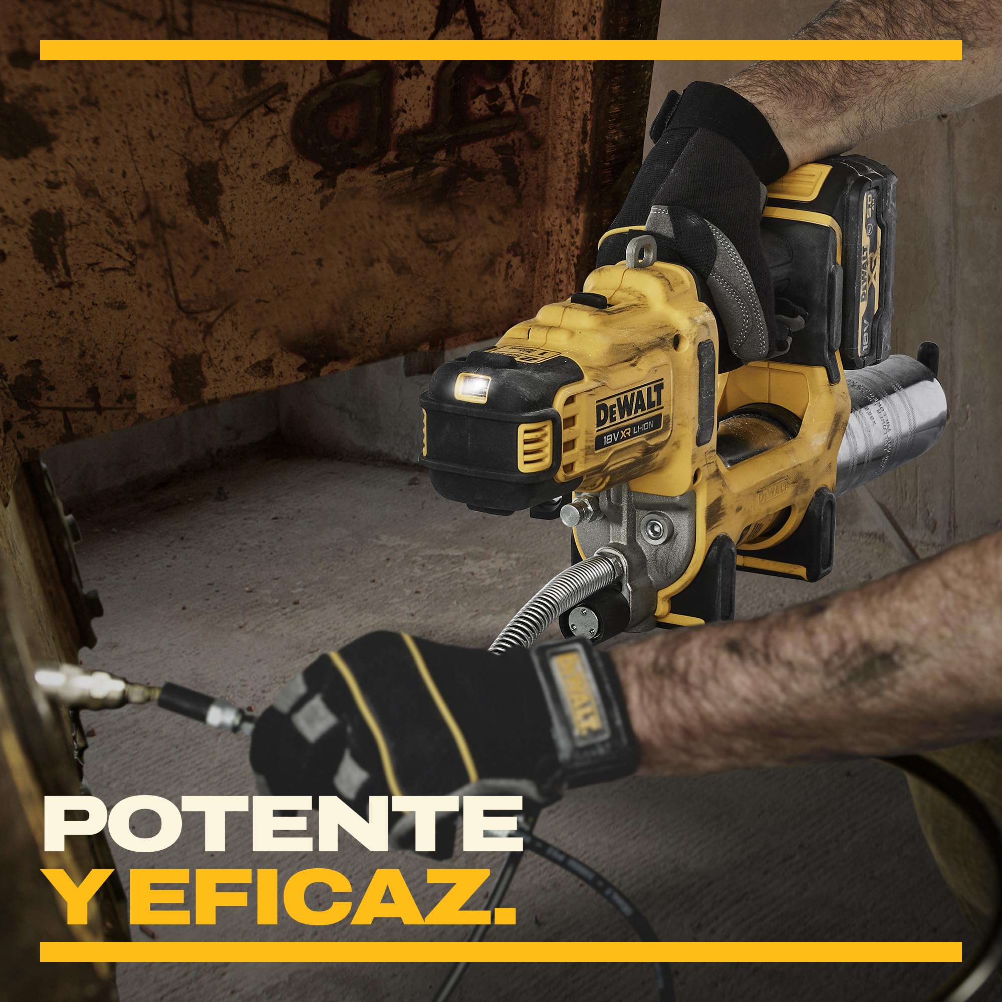 dewalt-engrasadora-18v-xr-2-velocidades-dcgg581p1g-qw-690-bar-255-ml-min-con-bat image 3