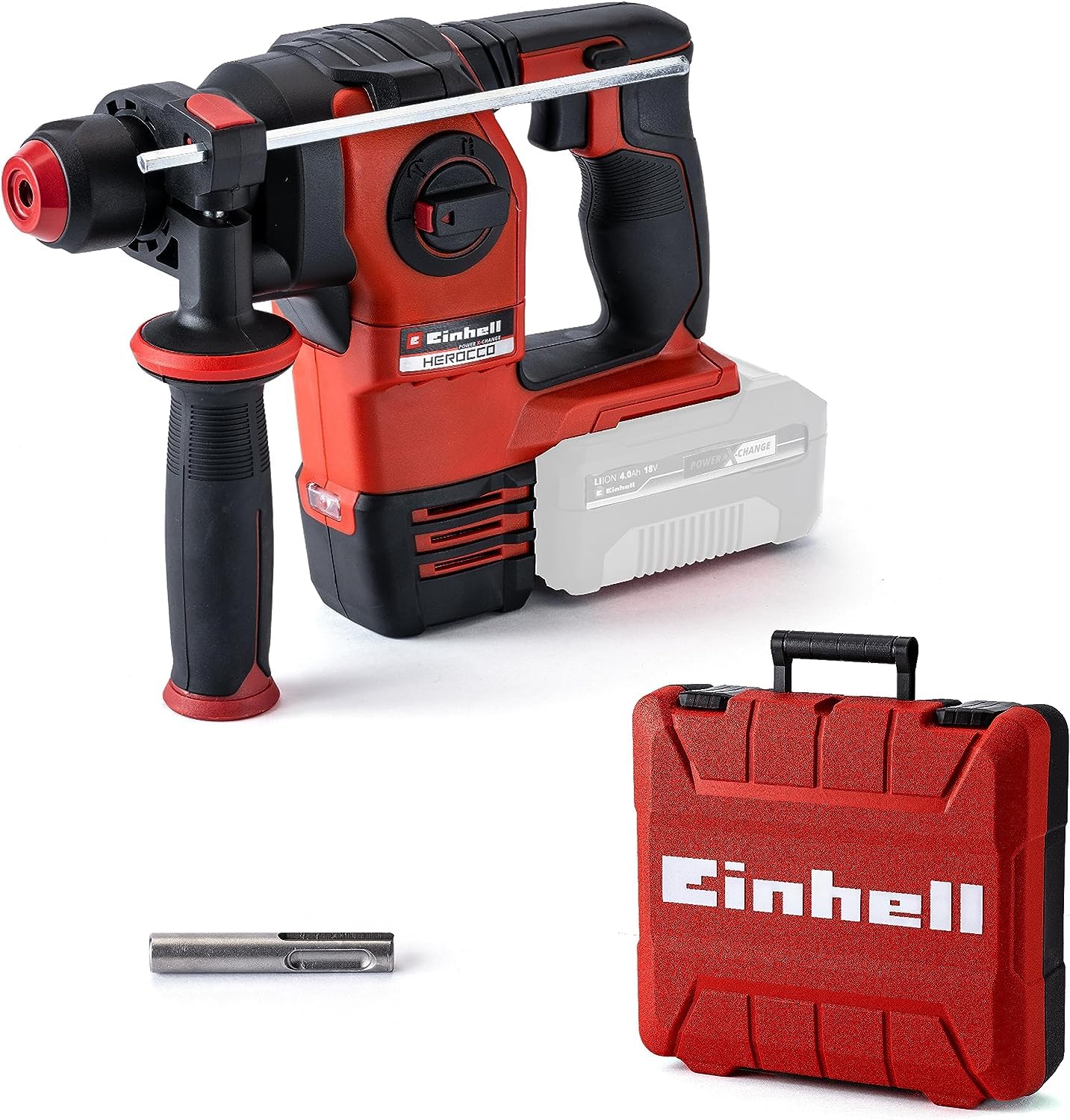 einhell-martillo-percutor-a-bater-a-herocco-power-x-change-18v-2-2-j-sds-plus-mo image 1