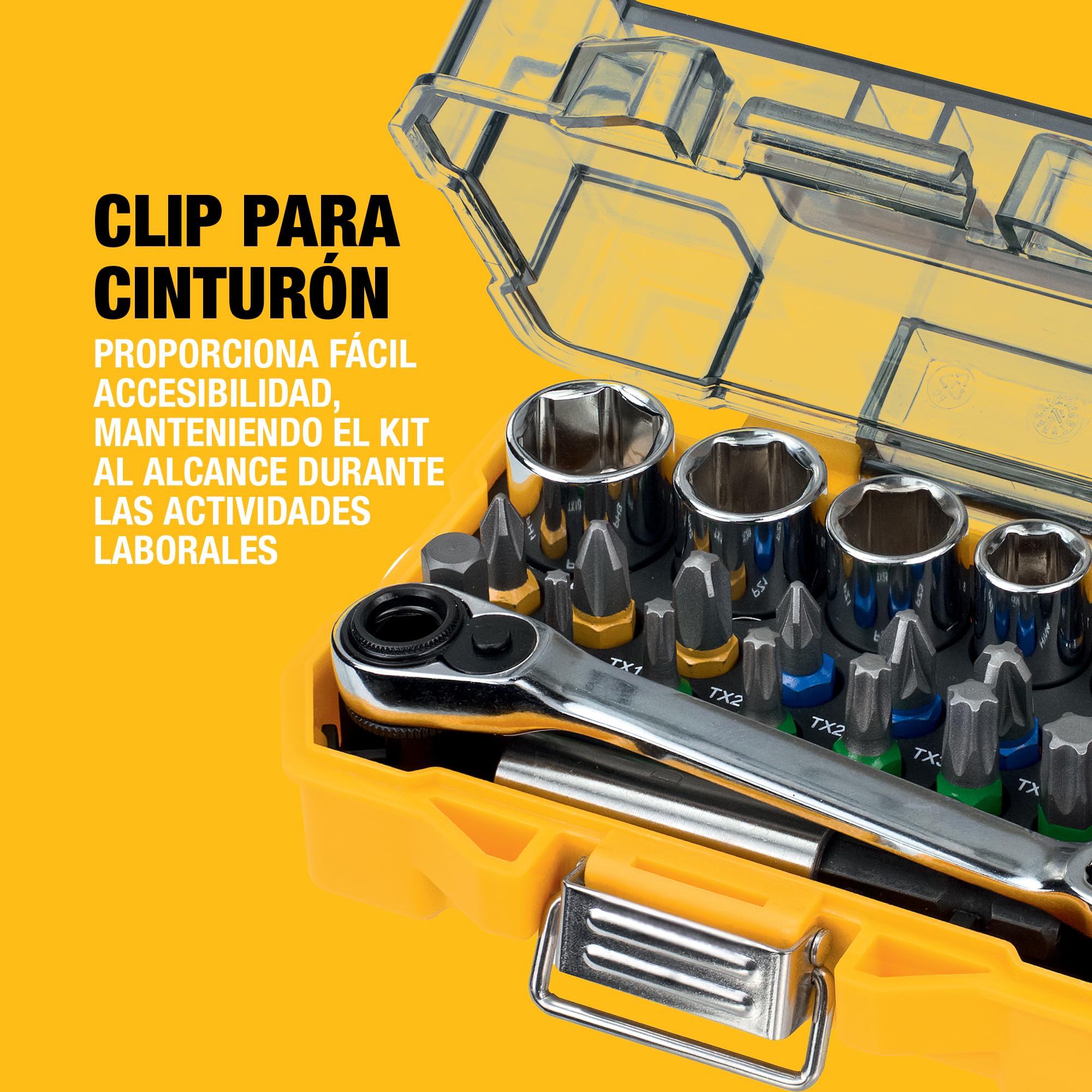 dewalt-set-de-vasos-y-puntas-para-atornillar-en-estuche-compacto-25-mm-dt71516-q image 8