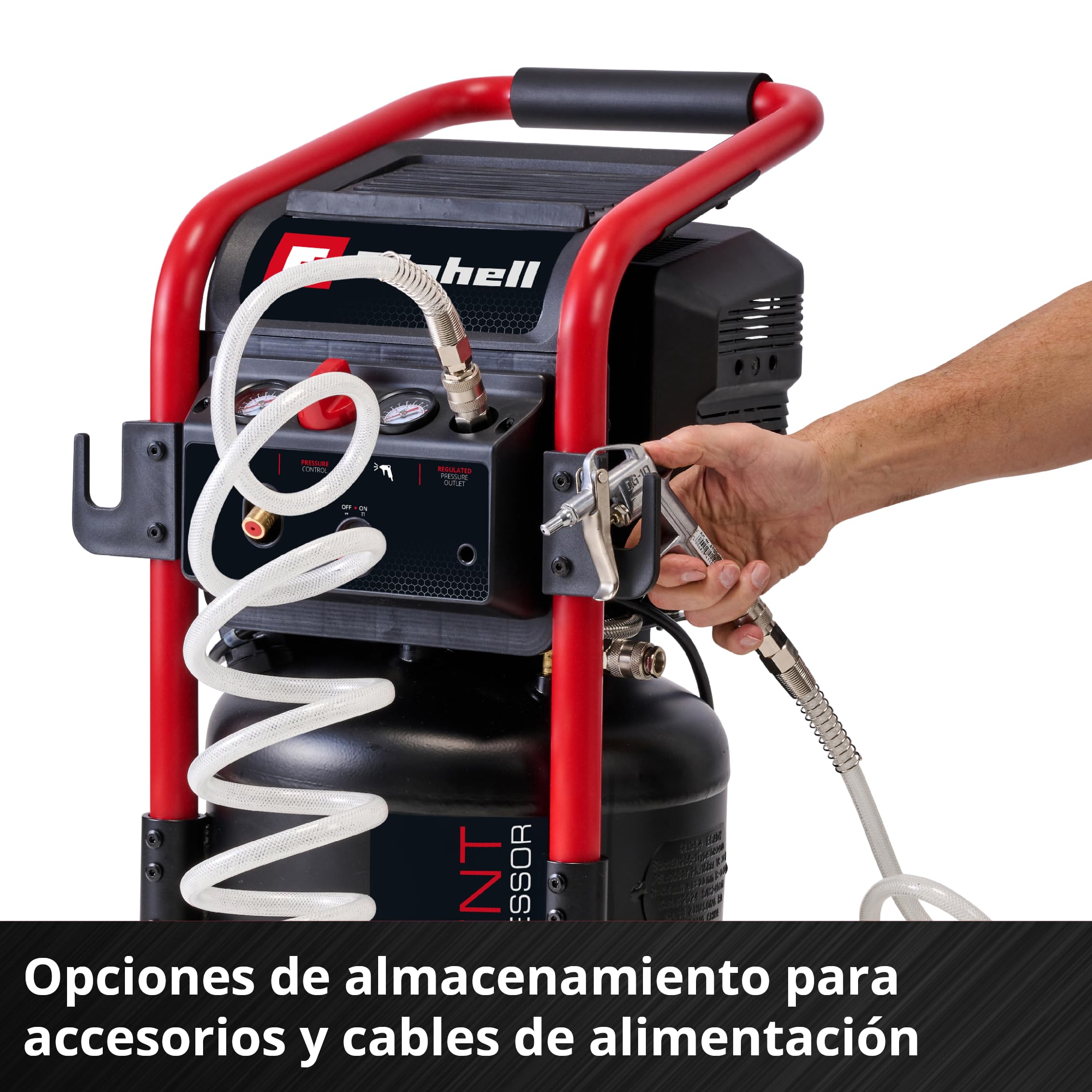 einhell-compresor-silencioso-te-ac-240-24-silent-1500-w-10-bar-24-l-sin-aceite-2 image 7