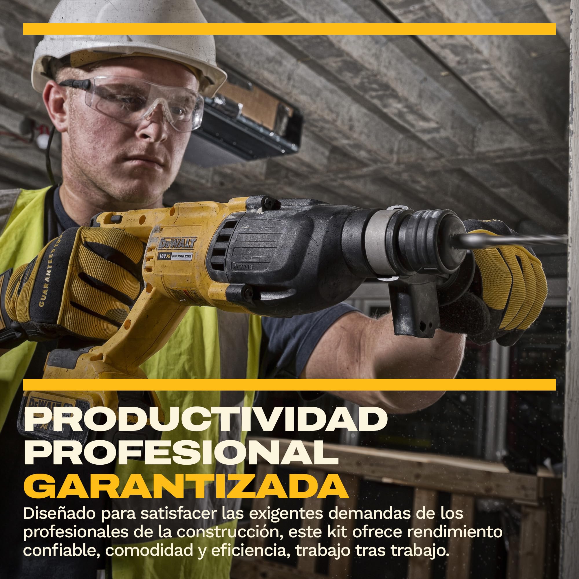 dewalt-kit-combo-18v-de-4-herramientas-dck424m3-qw-con-3-bater-as-de-4ah-y-carga image 7