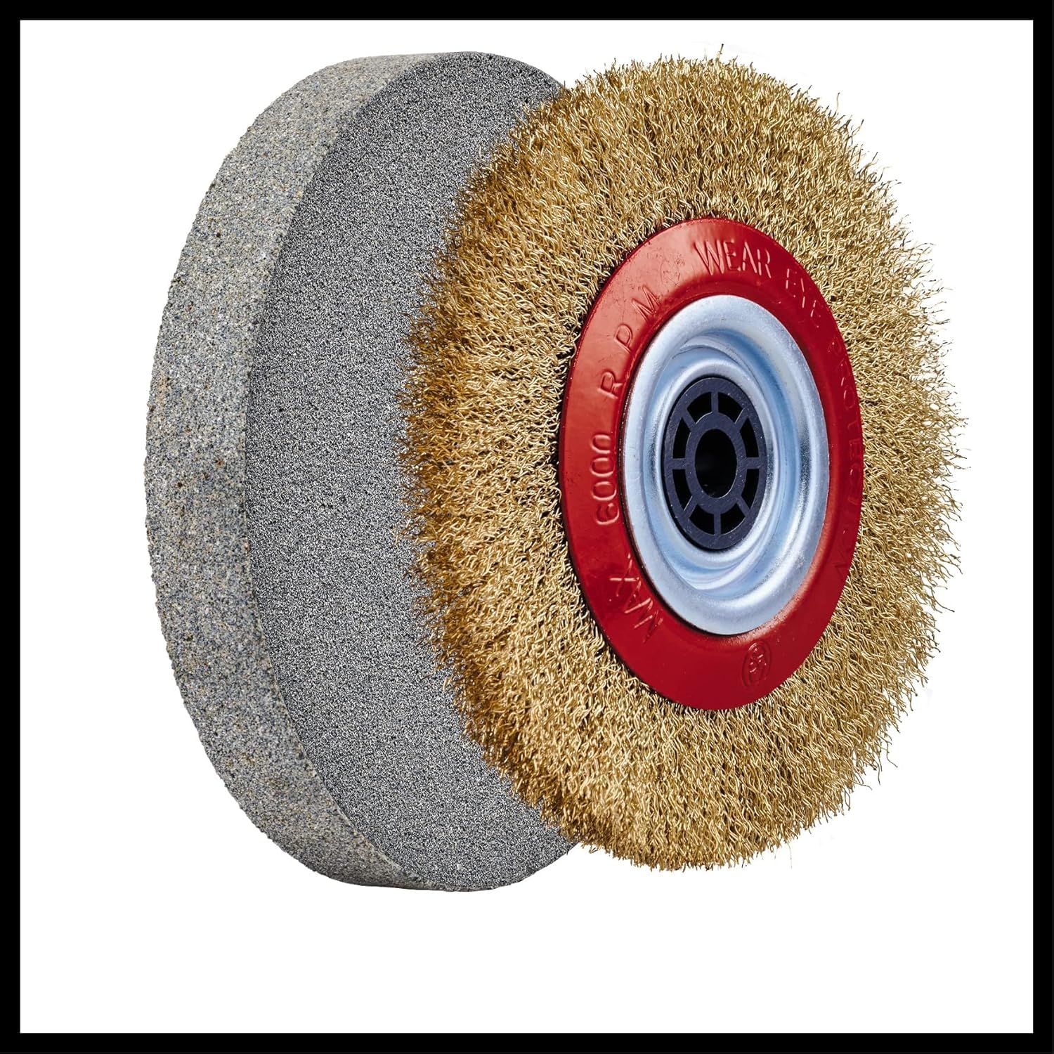 einhell-esmeriladora-combinada-tc-bg-150-b-350w-discos-150mm image 4
