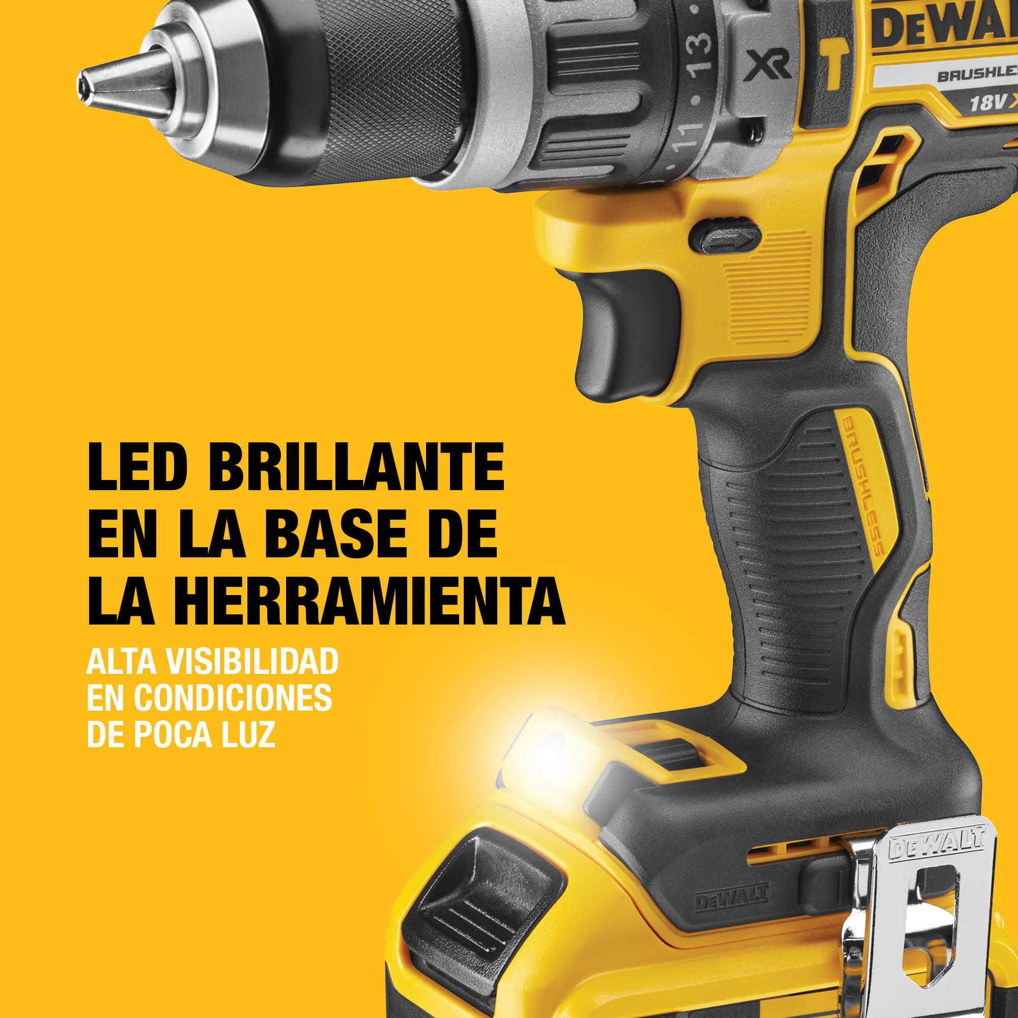 dewalt-taladro-percutor-sin-escobillas-18v-xr-2-bater-as-li-ion-5ah-dcd796p2-qw image 6