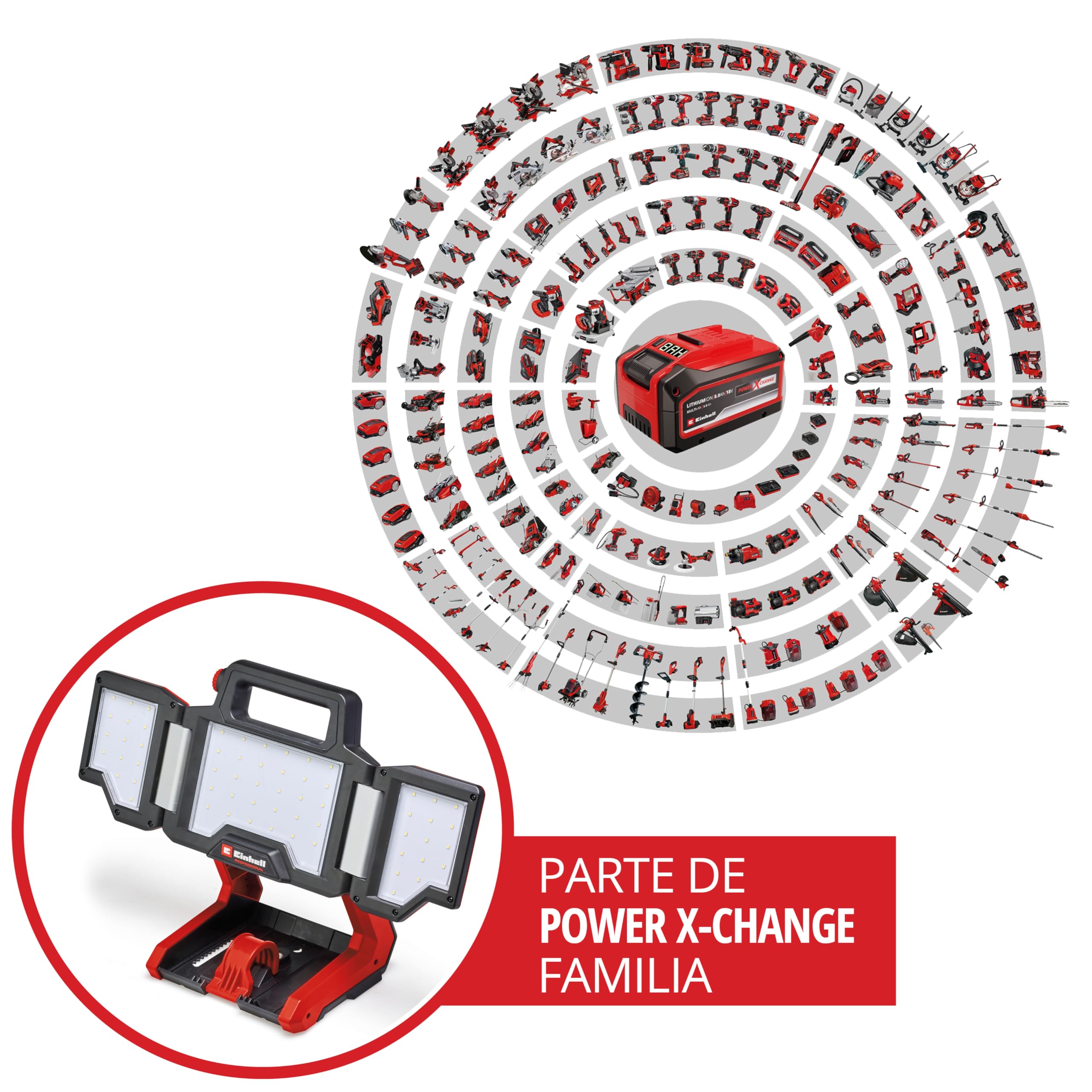 l-mpara-einhell-tp-cl-18-3000-li-set-solo-power-x-change-18-v-3000-l-menes-tr-po image 2