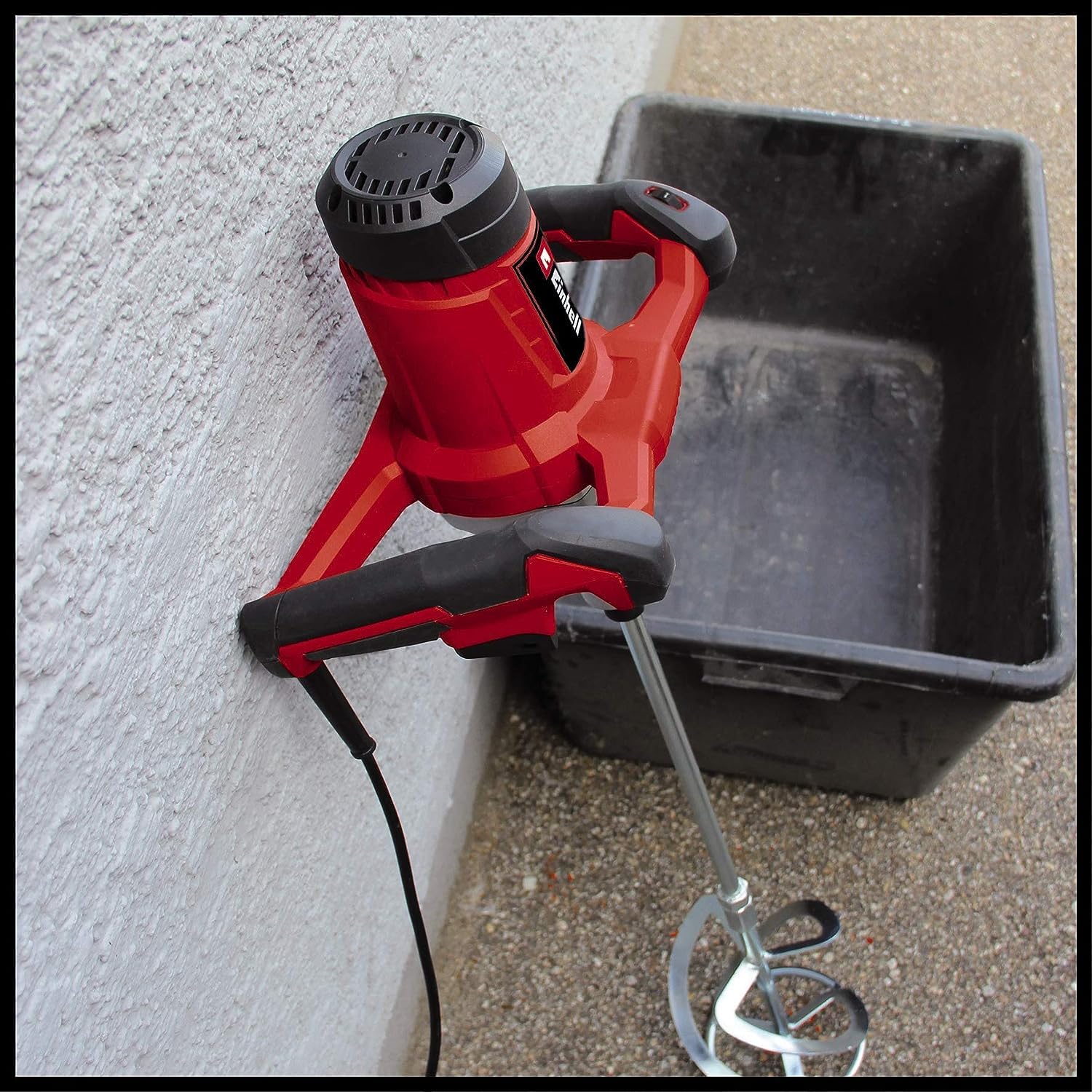mezclador-de-pintura-einhell-te-mx-1600-2-ce-1600w-m14-con-varilla image 3