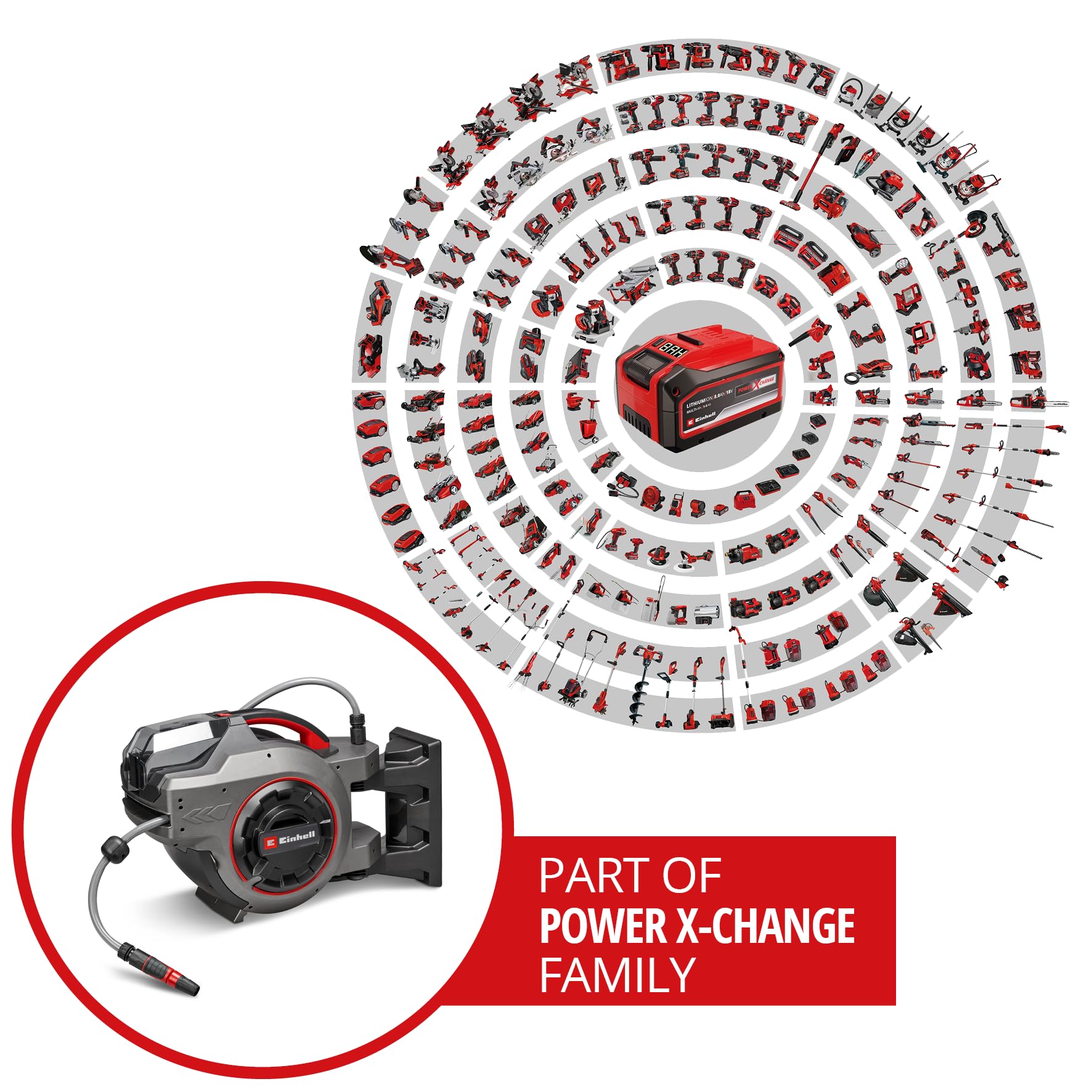 einhell-tambor-de-manguera-con-bater-a-ge-hr-18-30-1-li-solo-power-x-change-18v- image 2
