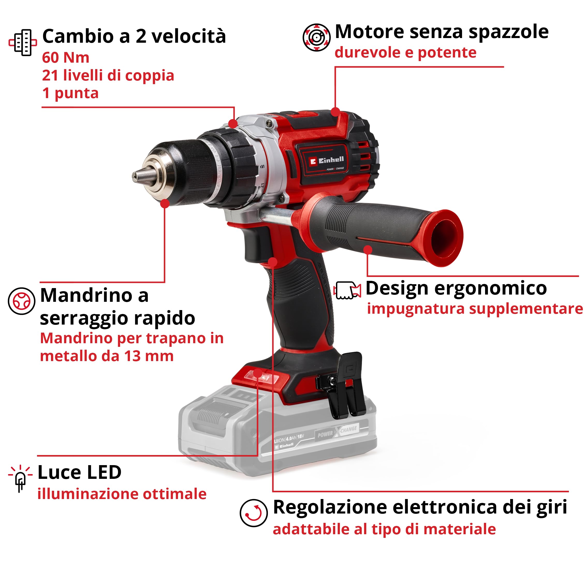 einhell-professional-taladro-destornillador-inal-mbrico-tp-cd-18-60-li-bl-solo-1 image 3