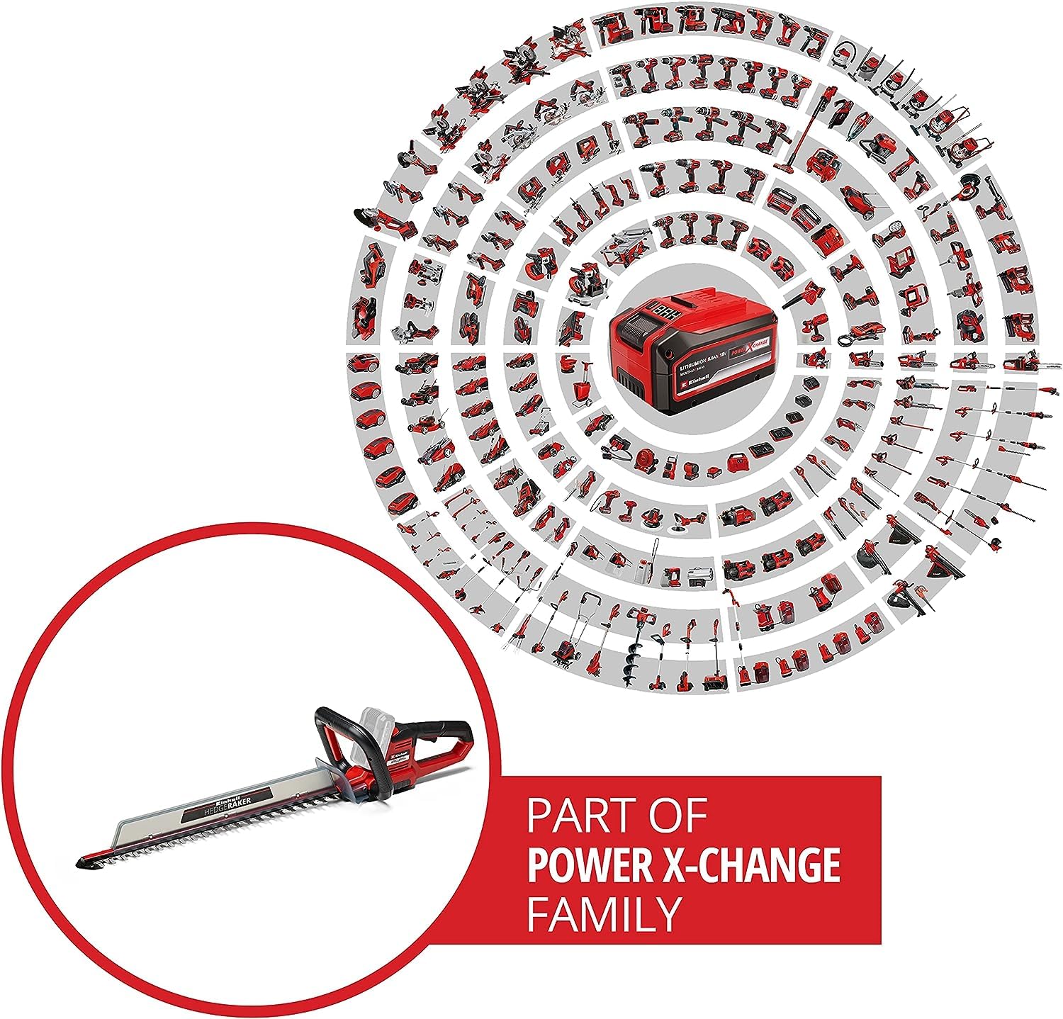 einhell-cortasetos-inal-mbrico-arcurra-18-55-power-x-change-18v-55-cm-de-corte-1 image 2
