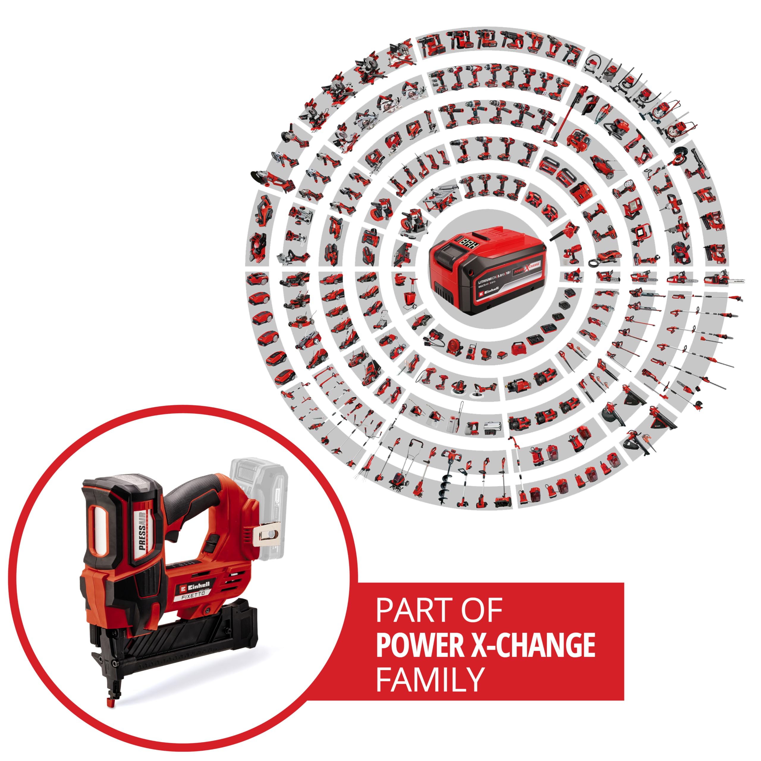 clavadora-a-bater-a-einhell-professional-fixetto-18-40-s-power-x-change-18v-60-g image 2